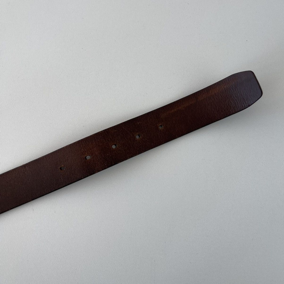 Versace Jeans Couture Versace Jeans Couture Leather Belt Brown CV0F14/80542 Size 32 - 7 Thumbnail