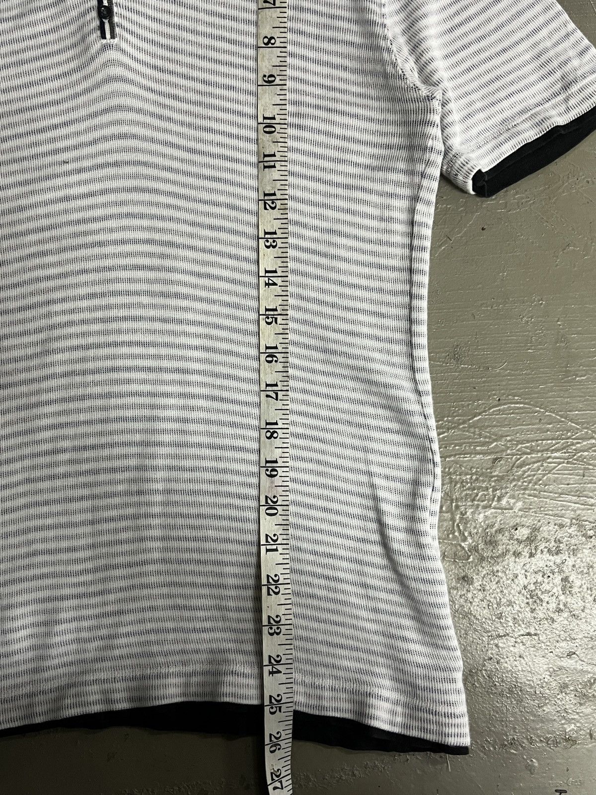 Greg Lauren Nicole Club For Men Striped SS Henley Greg Lauren Inspired Size US M / EU 48-50 / 2 - 7 Thumbnail