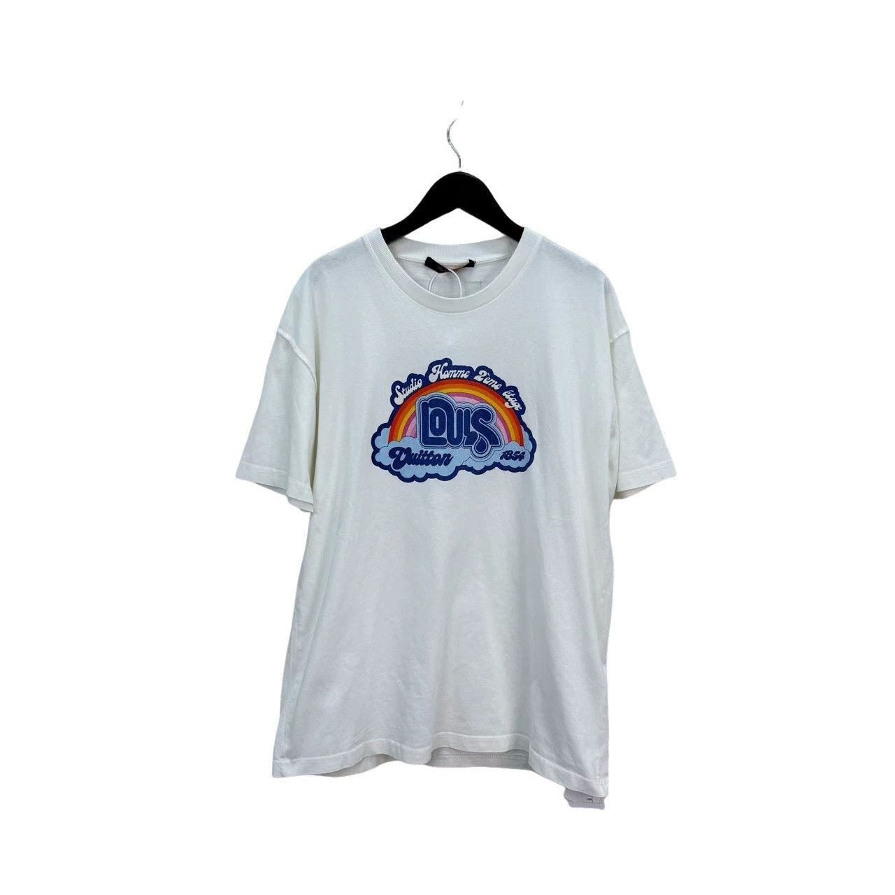 Louis Vuitton Louis Vuitton Rainbow Logo T-Shirt Size M Size US M / EU 48-50 / 2 - 1 Thumbnail