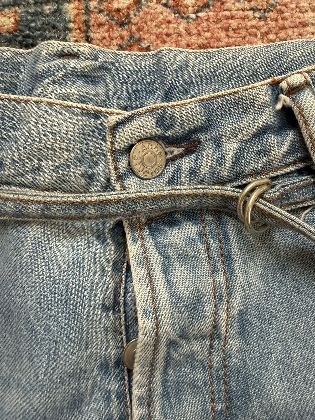 Acne Studios Acne studios jeans with denim belt Size US 34 / EU 50 - 3 Thumbnail