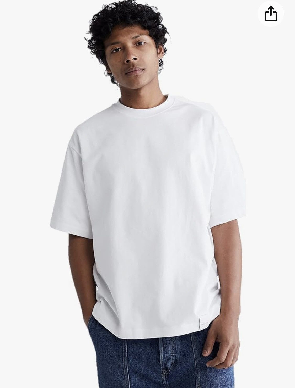 Calvin Klein Calvin Klein Heavyweight Cotton T-Shirt Size S Size US S / EU 44-46 / 1 - 9 Thumbnail