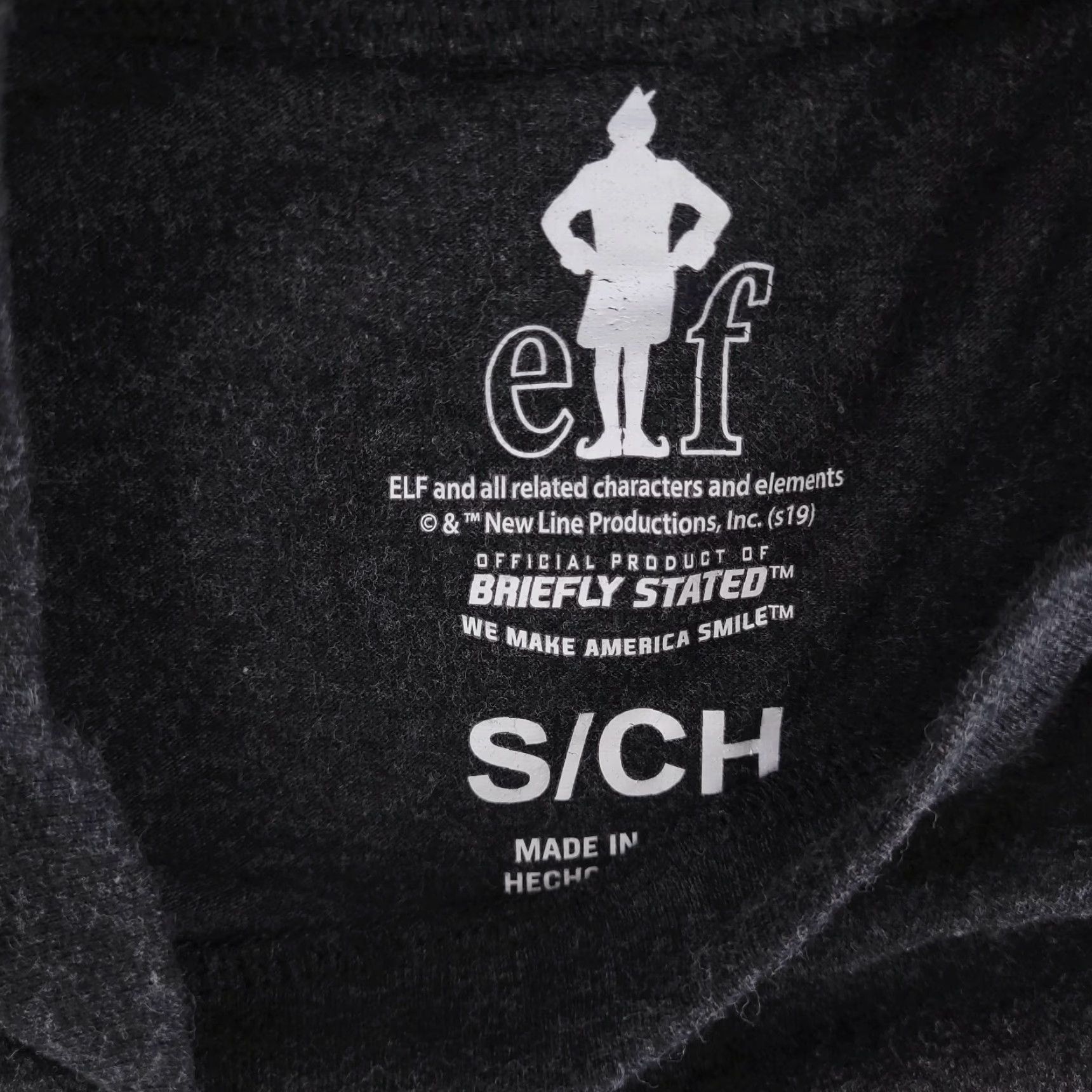 Vintage Elf T-Shirt Women’s Small Black Short Sleeve Christmas Shirt Mens? Size S / US 4 / IT 40 - 3 Thumbnail
