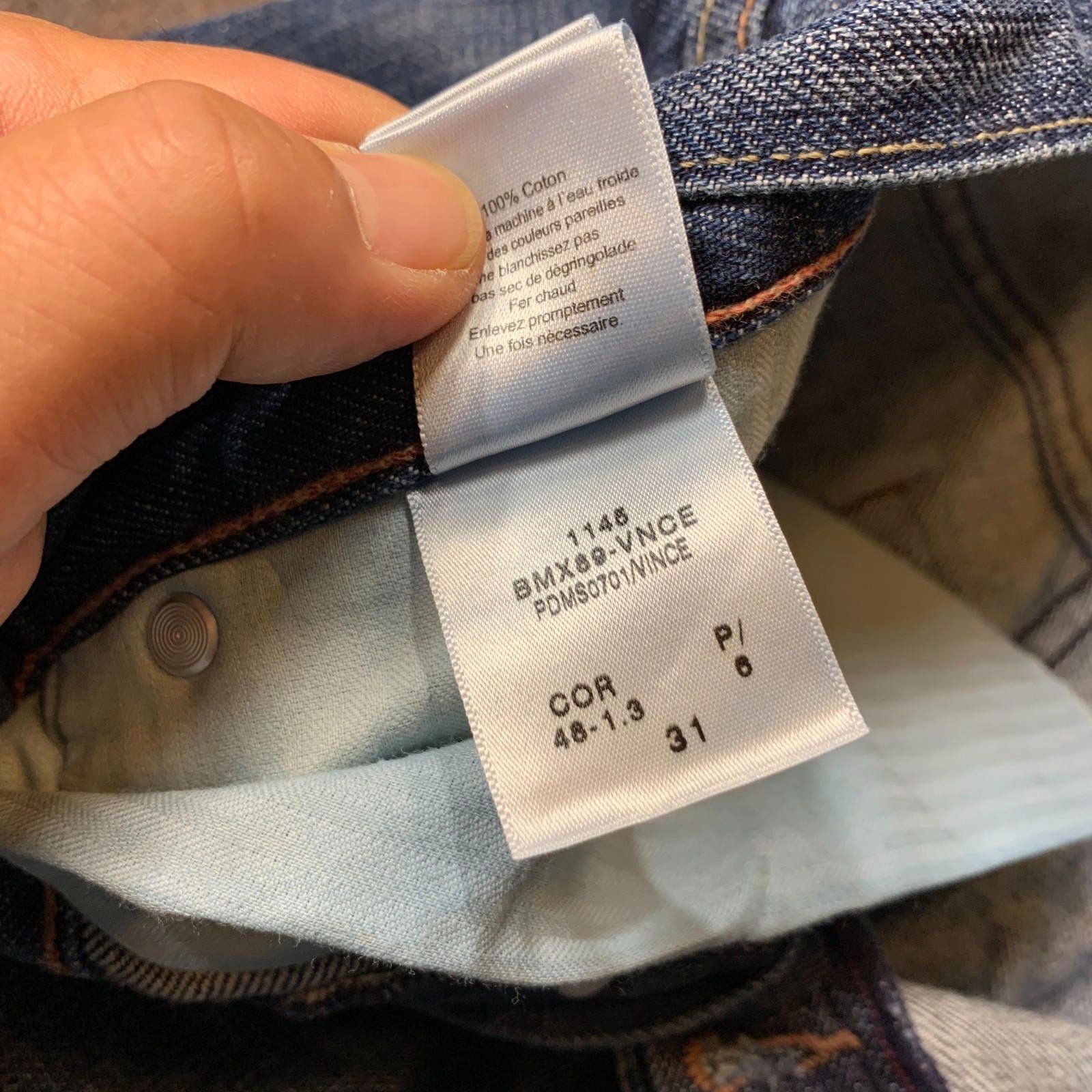 Paper Denim & Cloth Vintage Paper Denim & Cloth Jeans 32x33 Men's Blue Jean (333 Size US 32 / EU 48 - 10 Thumbnail