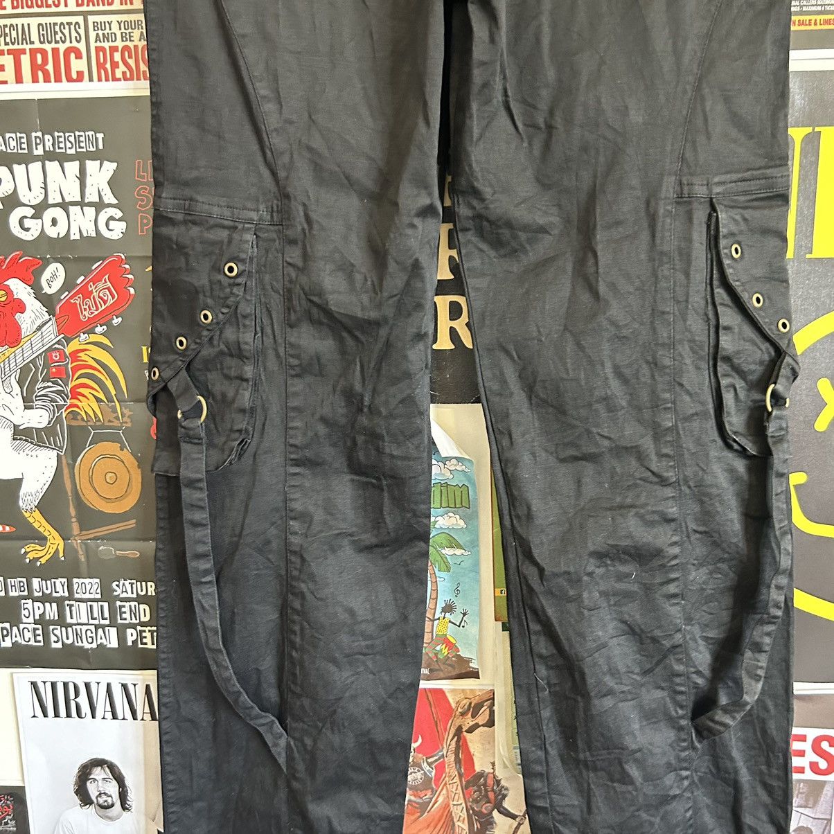 Vintage Vintage E.S.L Punk Rave Goth Stretchable Pants Size US 29 - 13 Thumbnail