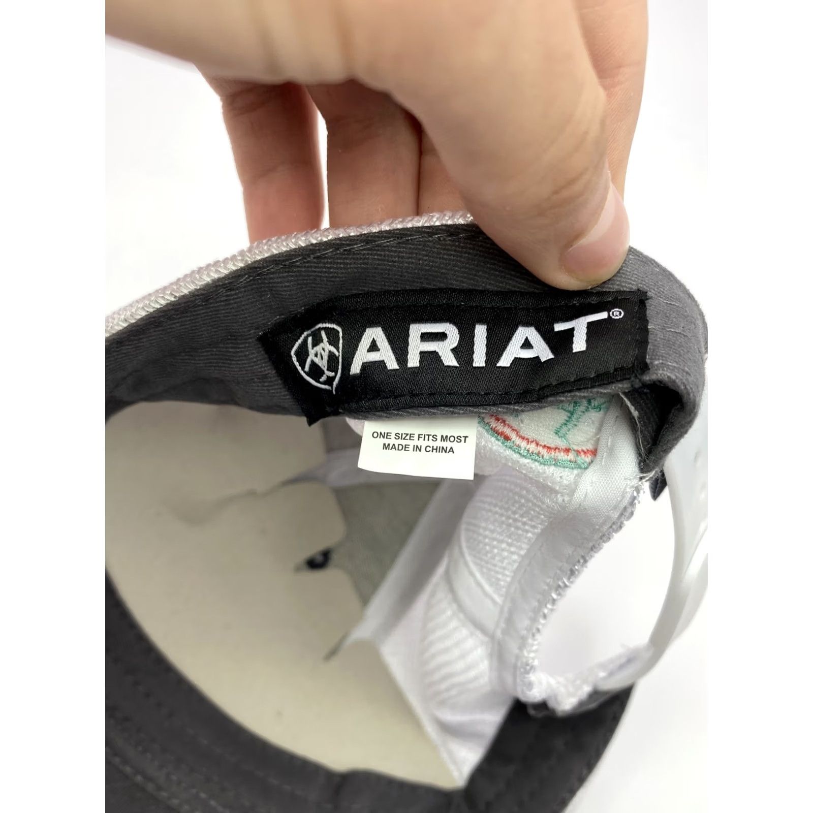 Ariat ARIAT WESTERN HAT BASEBALL SNAPBACK TEAL SILVER HORSEBACK RIDING COWGIRL COWBOY Size ONE SIZE - 6 Thumbnail