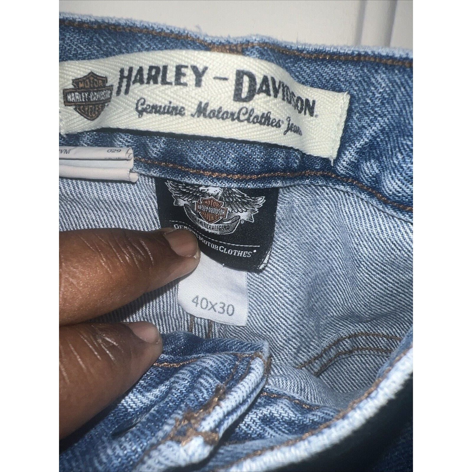 Harley Davidson Harley Davidson Jeans Men’s 40x30 Blue Traditional Straight Size US 40 / EU 56 - 5 Thumbnail