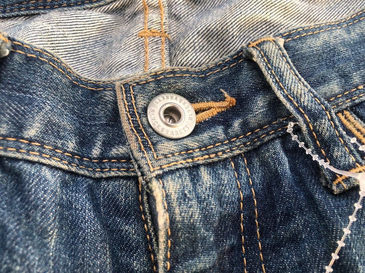 Black Barrett × Neil Barrett BLACK BARRET BY NEIL BARRET DISTRESSED DENIM Size US 32 / EU 48 - 12 Thumbnail