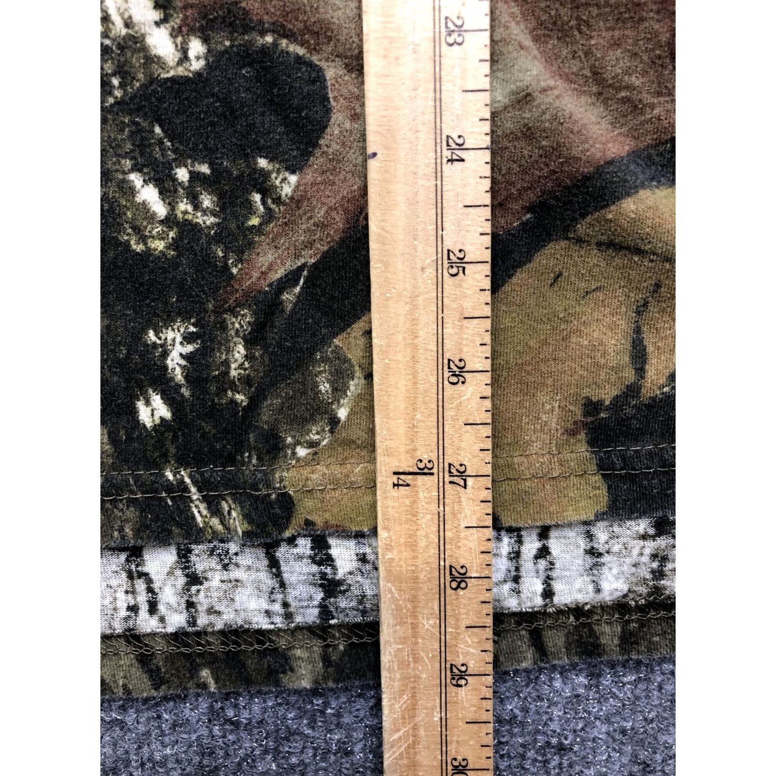 Vintage Russell Outdoors Hunting Shirt Mens 2XL Long Sleeve Brown Camo Crewneck Tee Size US XXL / EU 58 / 5 - 3 Thumbnail