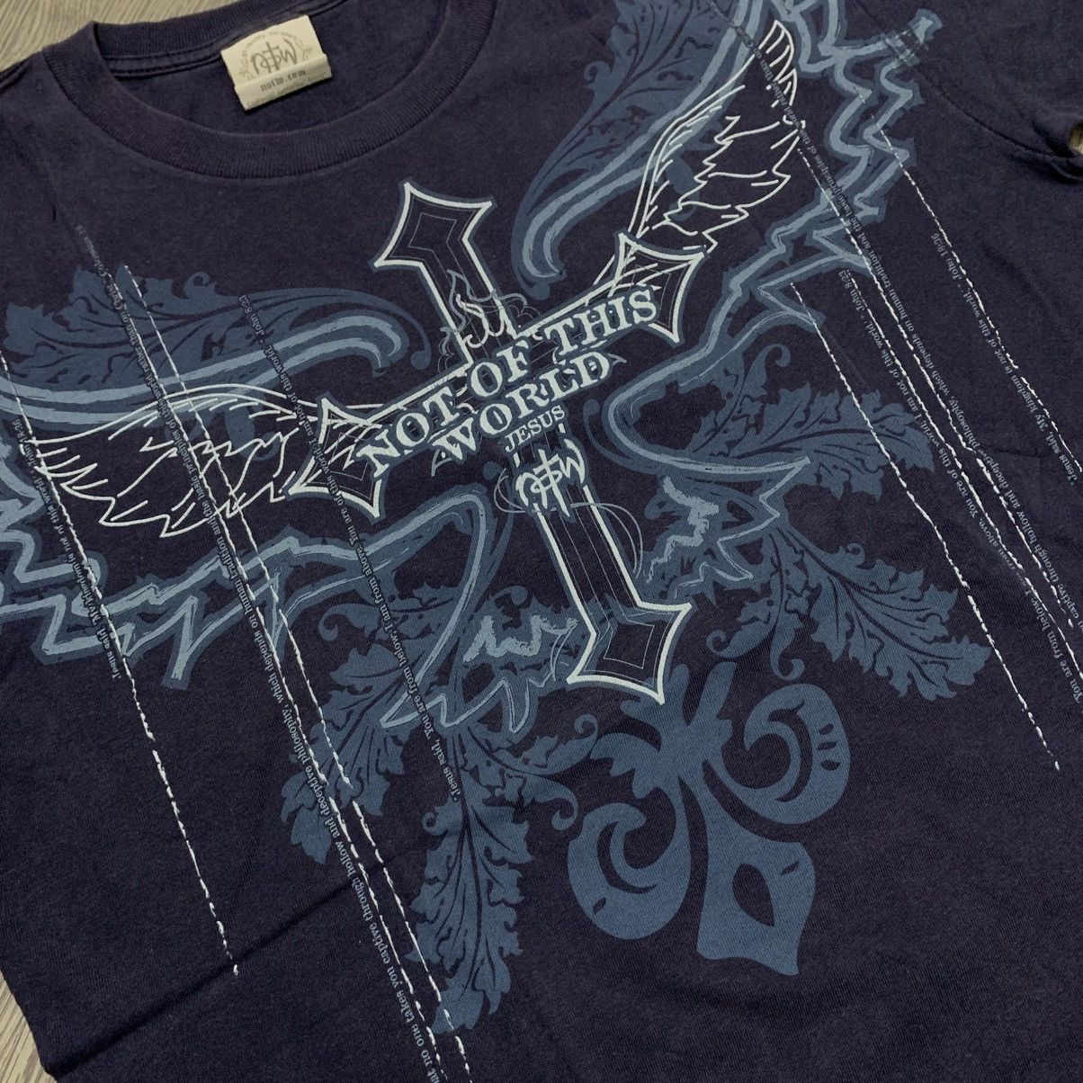 Affliction Y2K GRUNGE STYLE TSHIRT Size US M / EU 48-50 / 2 - 4 Thumbnail