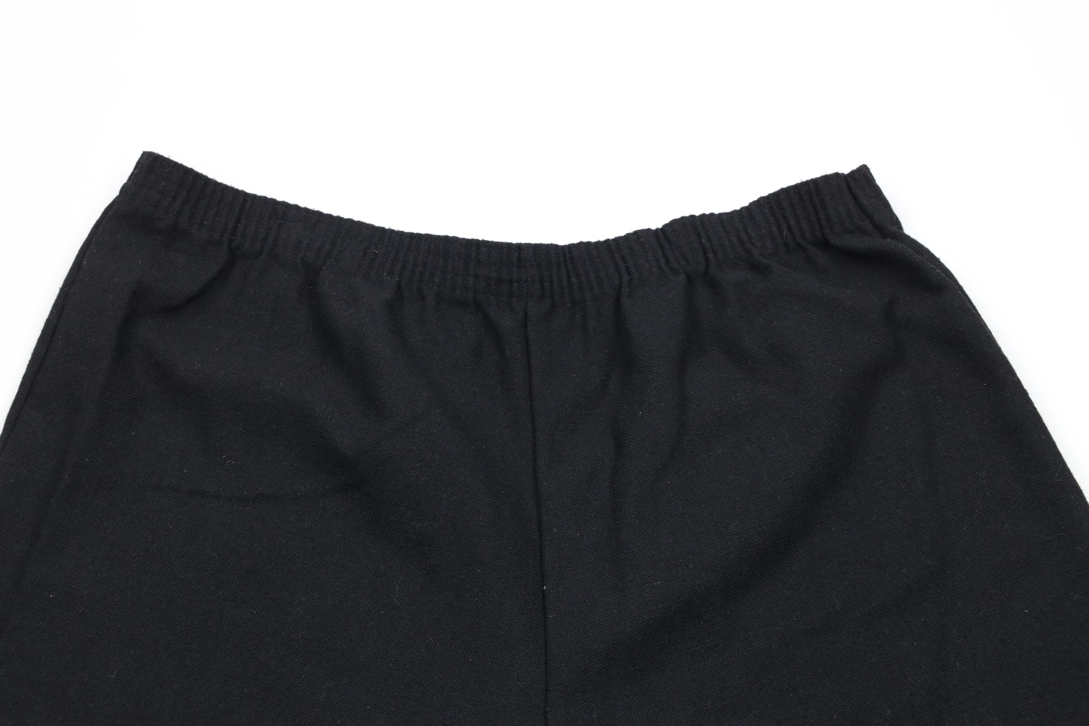 Vintage Vintage 70s Streetwear Knit Flared Baggy Wide Leg Shorts USA Size 38" / US 16 / IT 52 - 2 Thumbnail