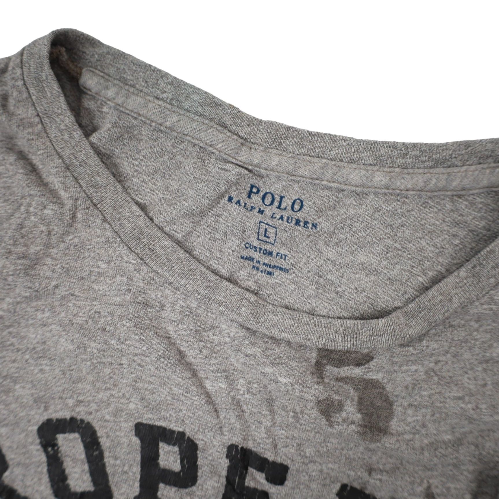 Polo Ralph Lauren Polo Ralph Lauren Mens T-Shirt Gray Large Athl Club Graphic Shirt Size US L / EU 52-54 / 3 - 5 Thumbnail