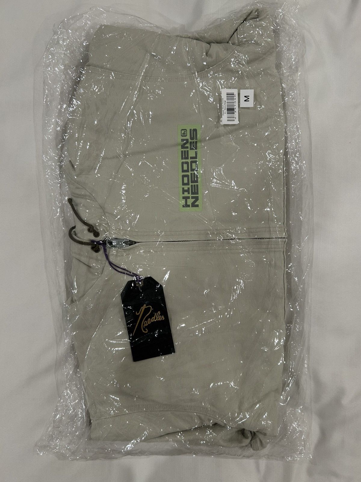 HIDDEN × Needles Needles Hidden NY Zipped Work Hoodie Jacket Butterfly Japan Size US M / EU 48-50 / 2 - 14 Thumbnail