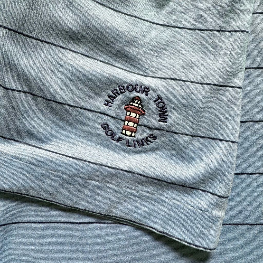 Polo Ralph Lauren Ralph Lauren Polo Golf Vintage Blue Harbor Town Golf Links Size US XL / EU 56 / 4 - 3 Thumbnail