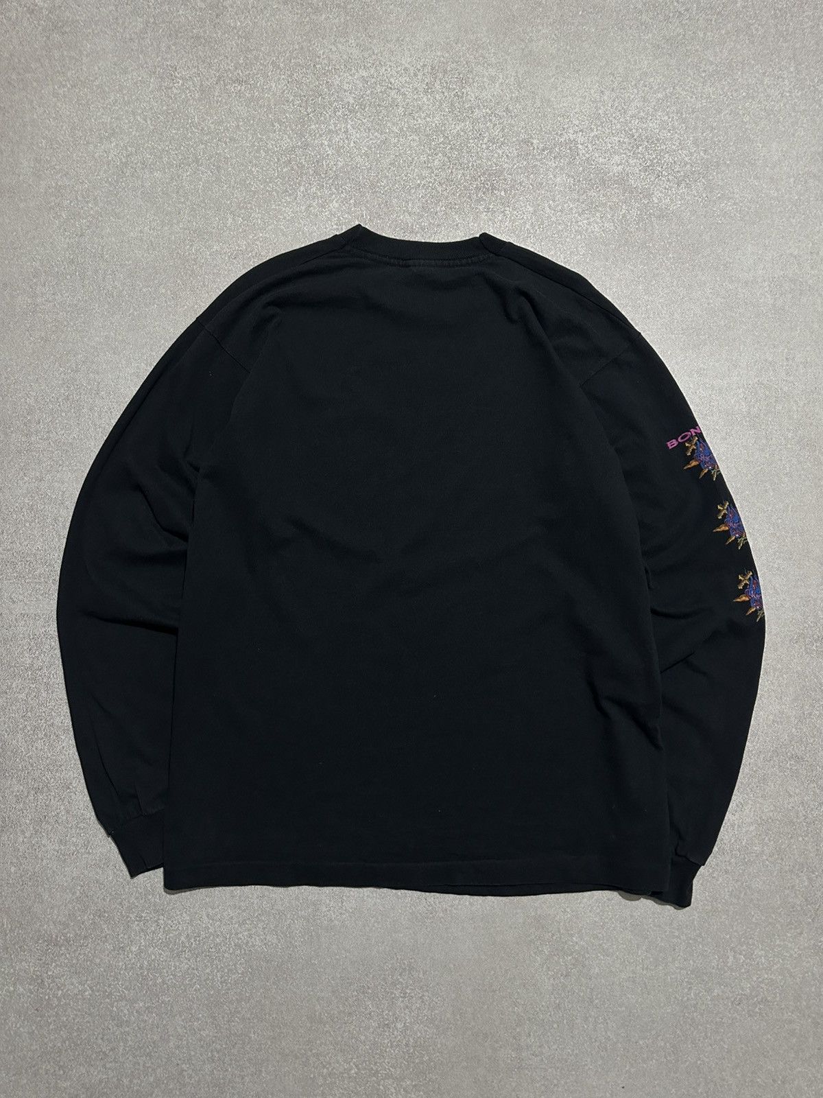 Band Tees × Vintage Vintage 1993 Bon Jovi Keep The Faith Long Sleeve T Shirt Size US XL / EU 56 / 4 - 7 Thumbnail