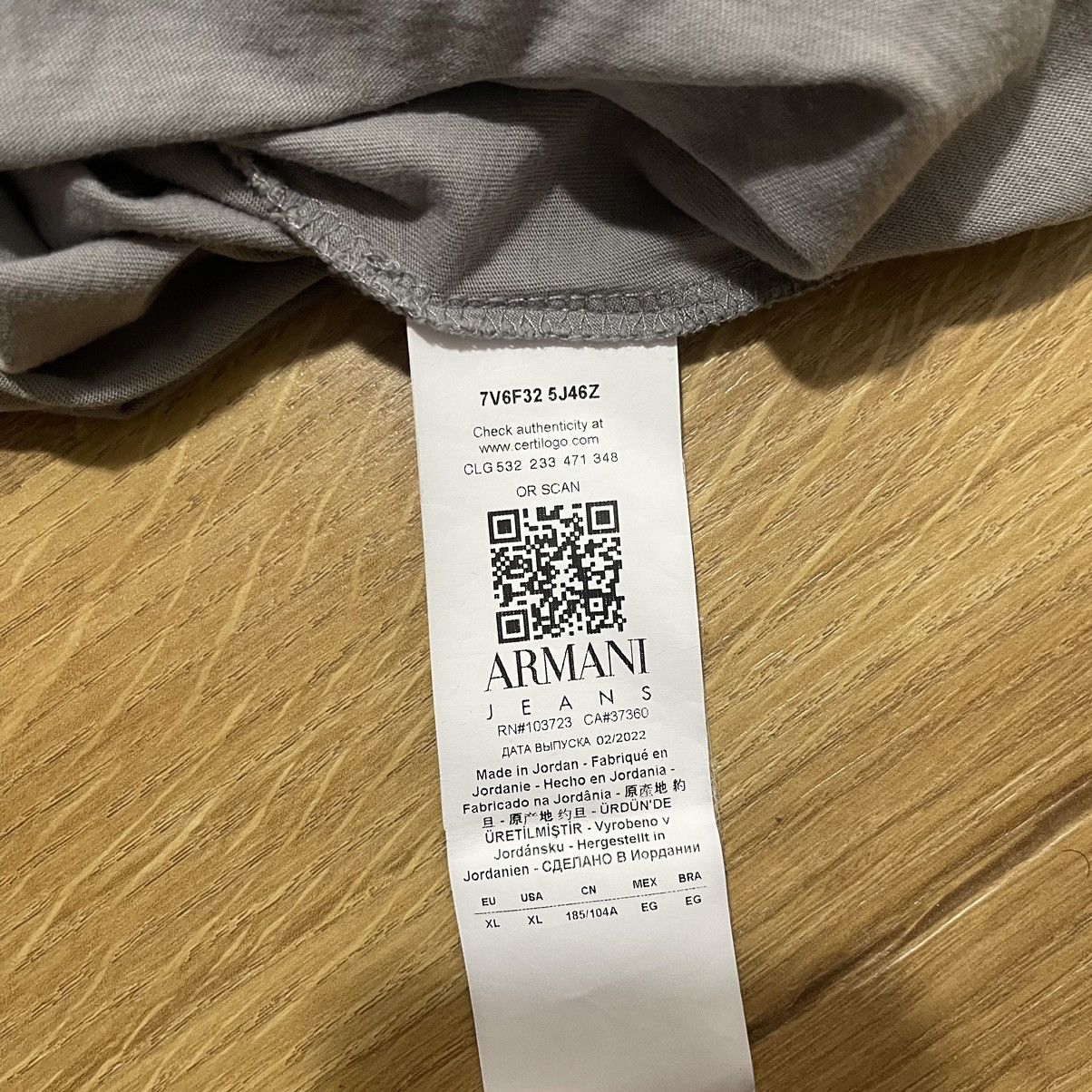 Emporio Armani Emporio Armani Grey Polo Shirt Size US M / EU 48-50 / 2 - 5 Thumbnail