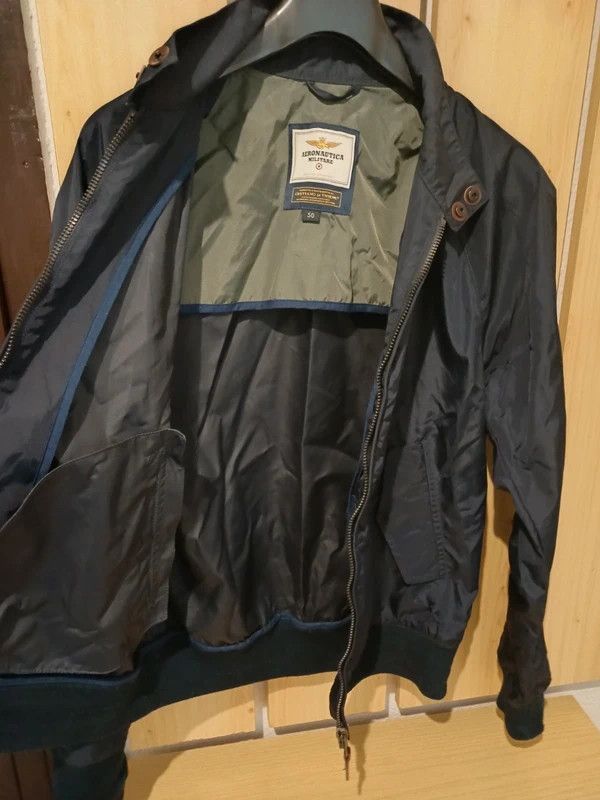Aeronautica Militare Aeronautica Militare Men's Lightweight Bomber Jacket Size US M / EU 48-50 / 2 - 10 Thumbnail