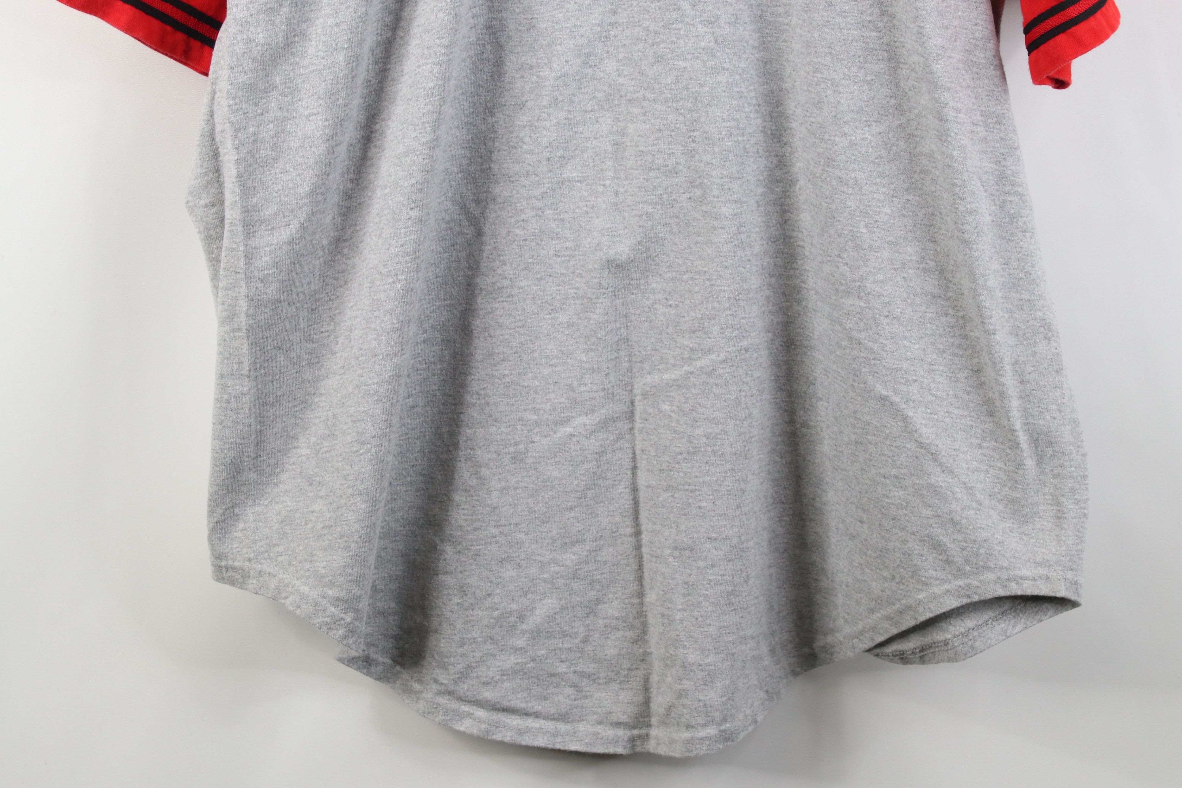 Vintage Vintage 90s Q Billiards Sports Club Baseball Jersey Gray USA Size US L / EU 52-54 / 3 - 14 Thumbnail