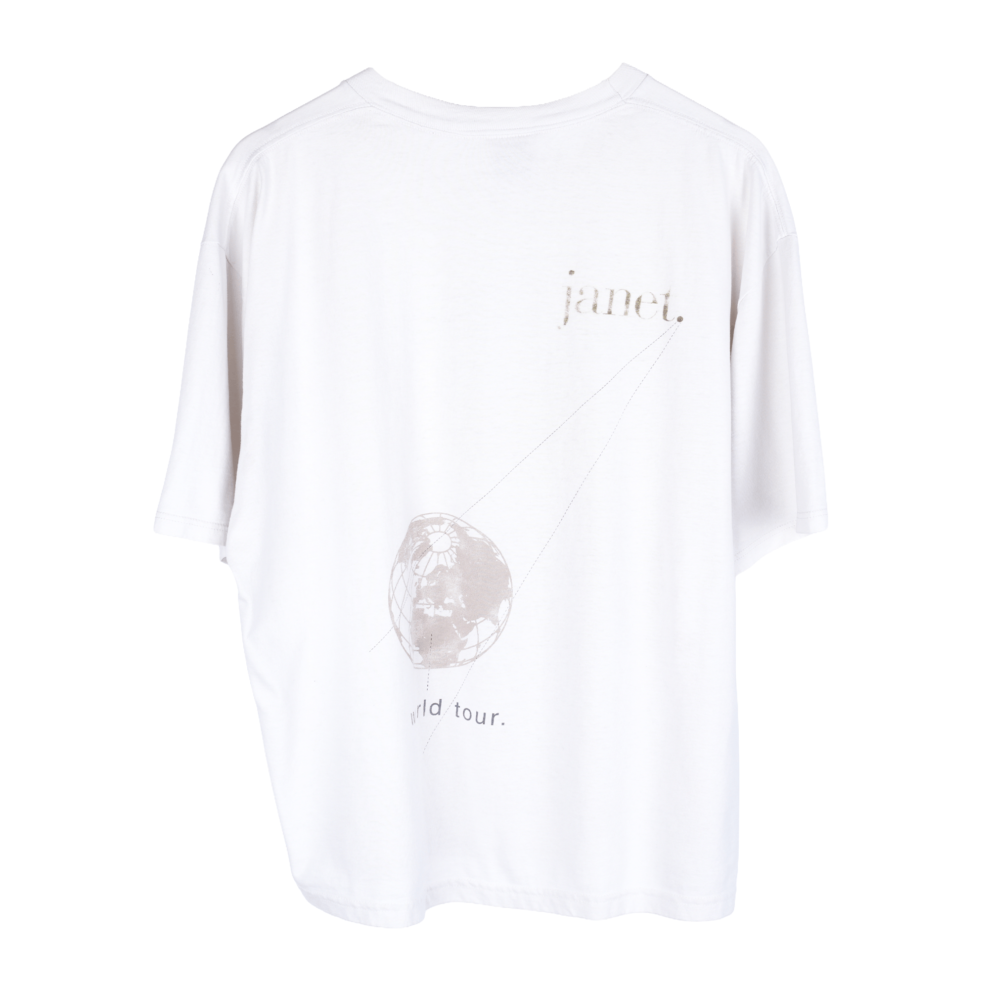 Vintage VINTAGE JANET WORLD TOUR TEE Size US L / EU 52-54 / 3 - 2 Thumbnail