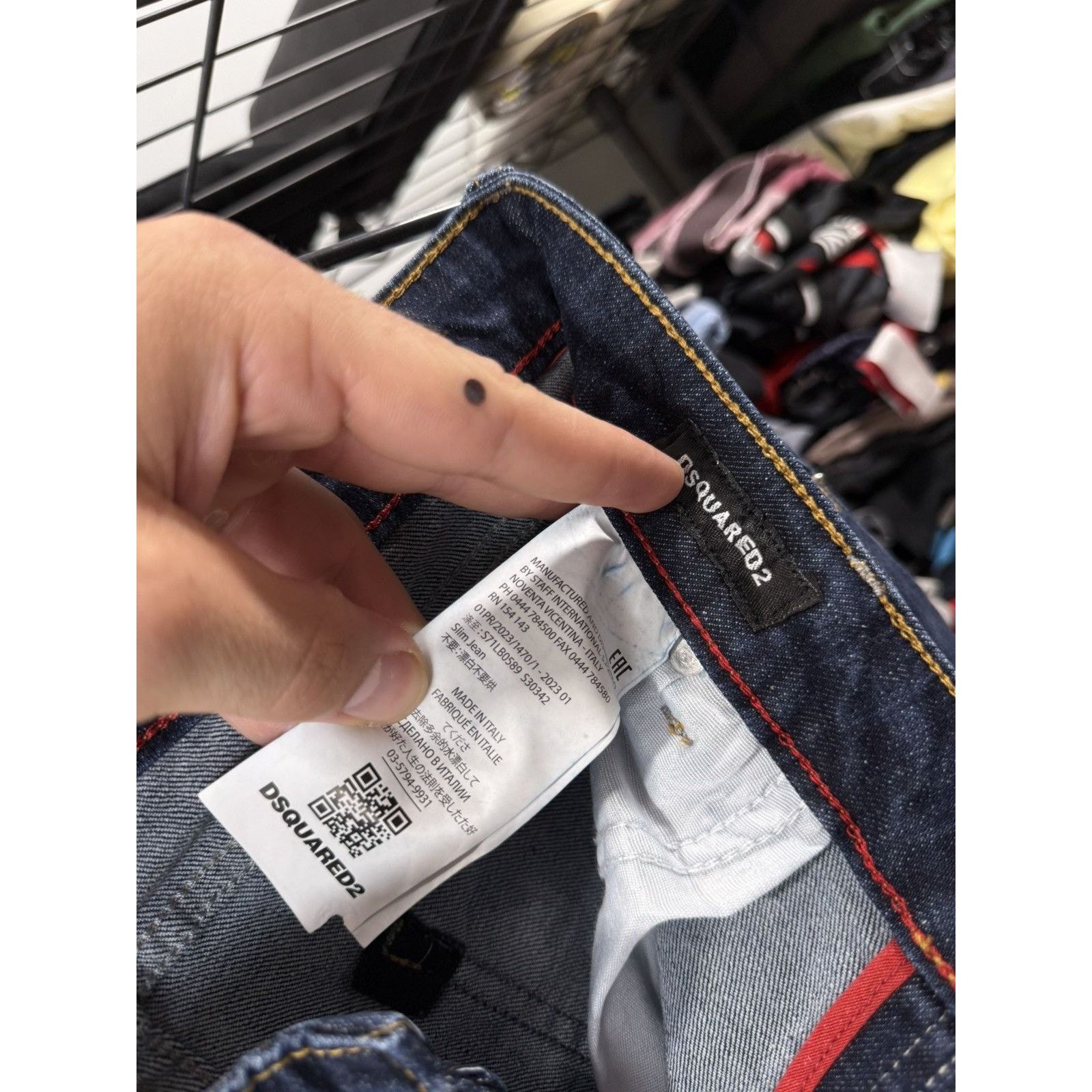Dsquared2 Distressed Dsquared2 Designer Denim Skinny Pants Luxury Size US 30 / EU 46 - 9 Thumbnail