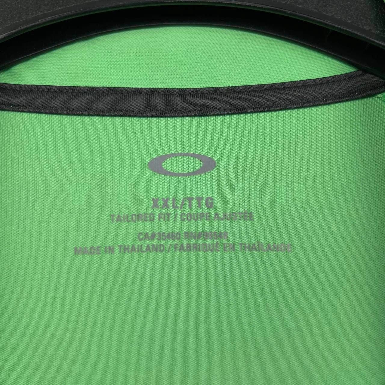 Oakley Oakley Golf Polo Shirt Men Green Blank Plain Collared 2XL Size US XXL / EU 58 / 5 - 6 Thumbnail