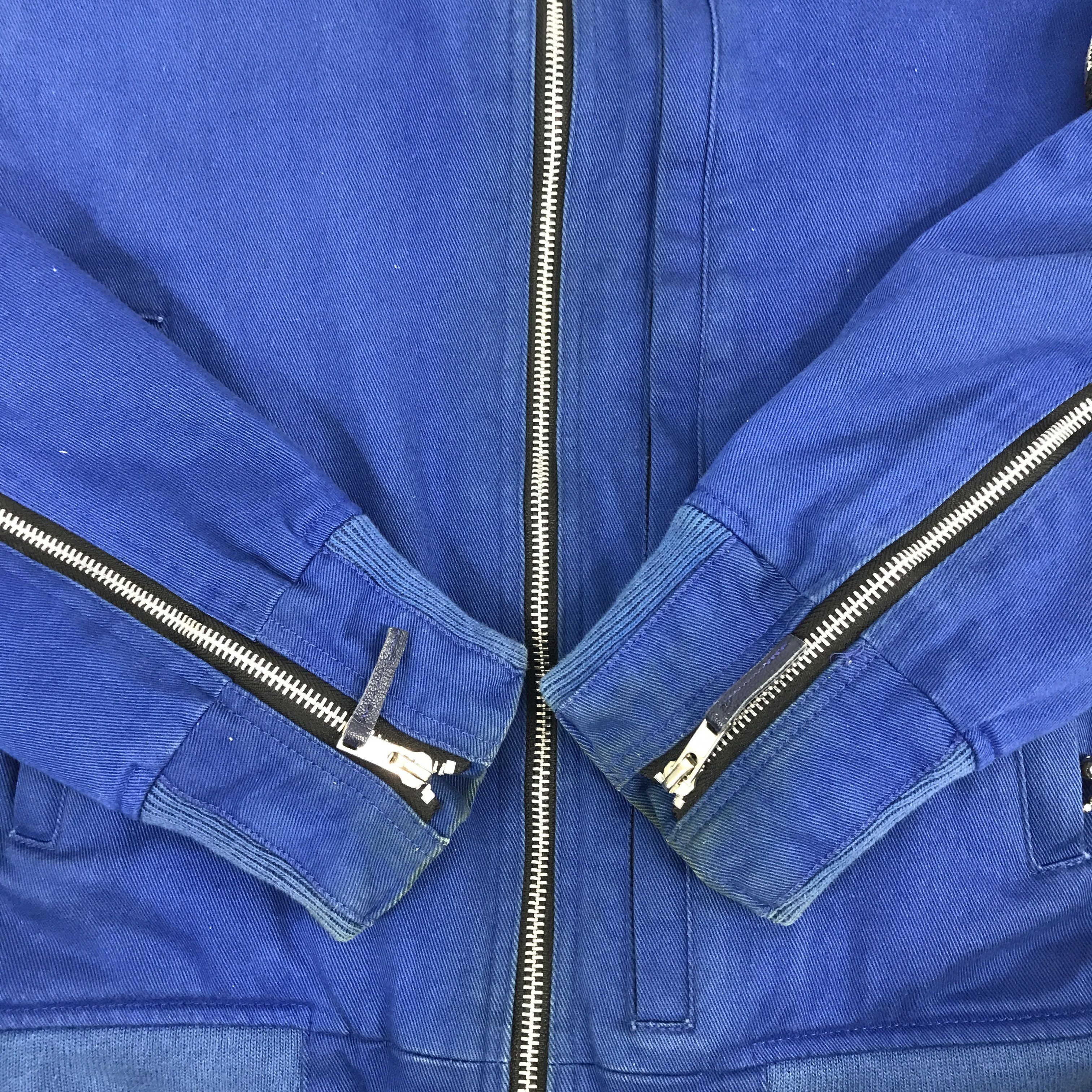 Japanese Brand × Vintage Vintage Jimsinn leather collar Jacket Size US XS / EU 42 / 0 - 7 Thumbnail
