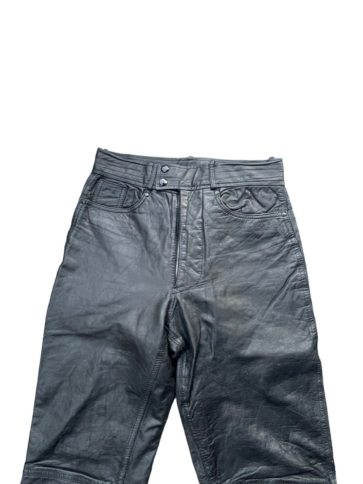 If Six Was Nine × Leather × Vintage Vintage Cream Soda Leather Pant Size US 28 / EU 44 - 5 Thumbnail