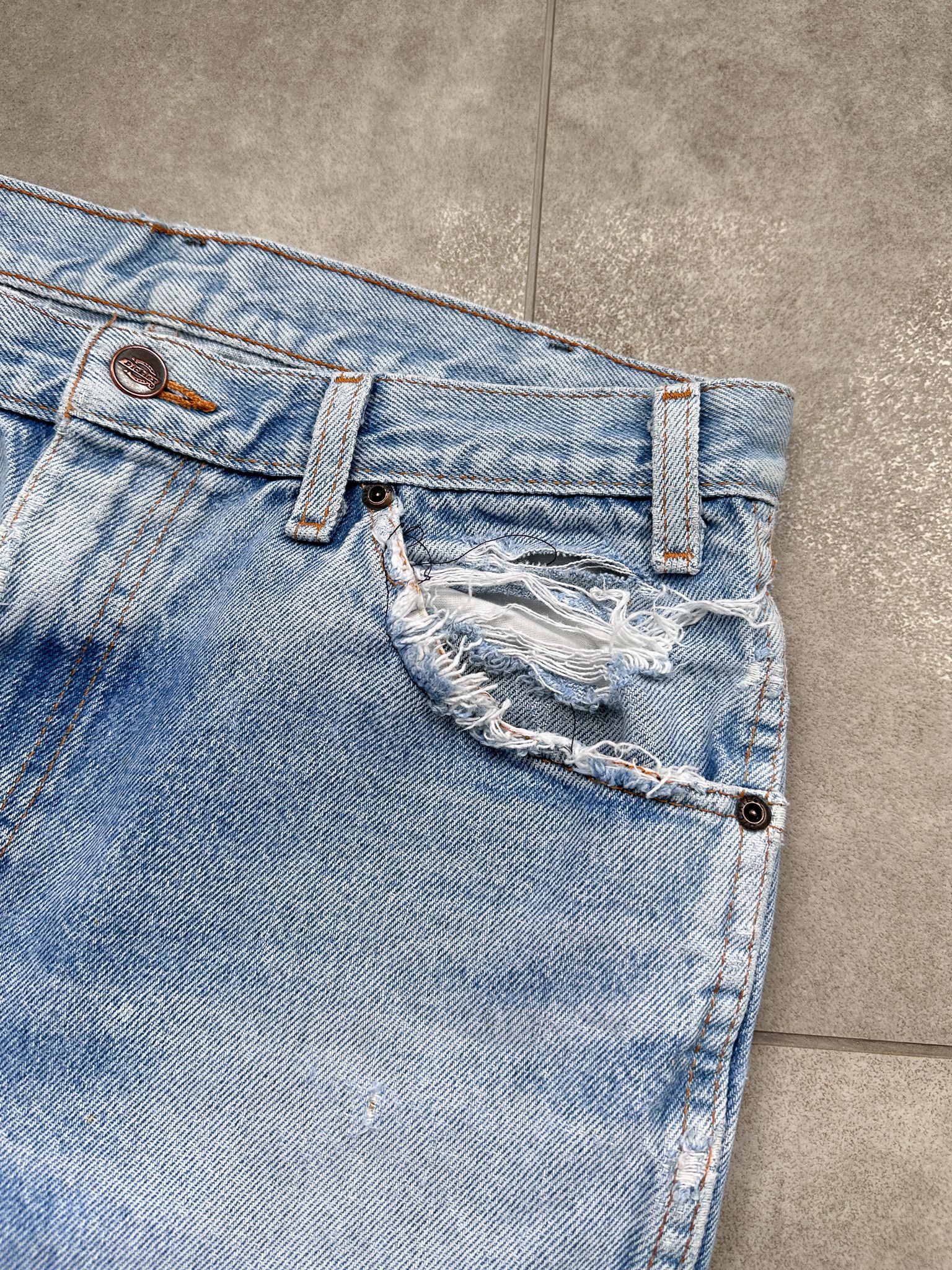 Dickies Vintage Dickies Distressed Blue Denim Pants Jeans Size US 32 / EU 48 - 7 Thumbnail