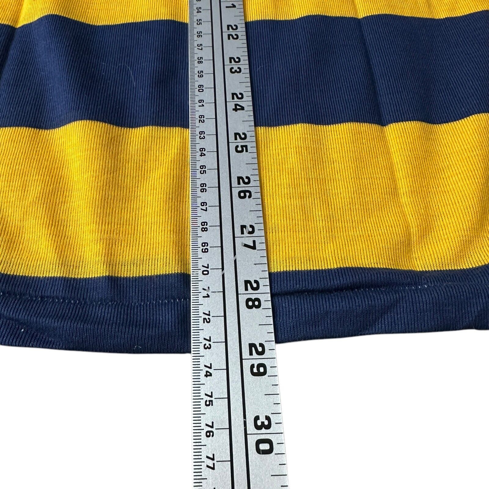 Velva Sheen Vintage Velva Sheen Newark Academy Polo Shirt Mens XL Yellow Size US XL / EU 56 / 4 - 9 Thumbnail