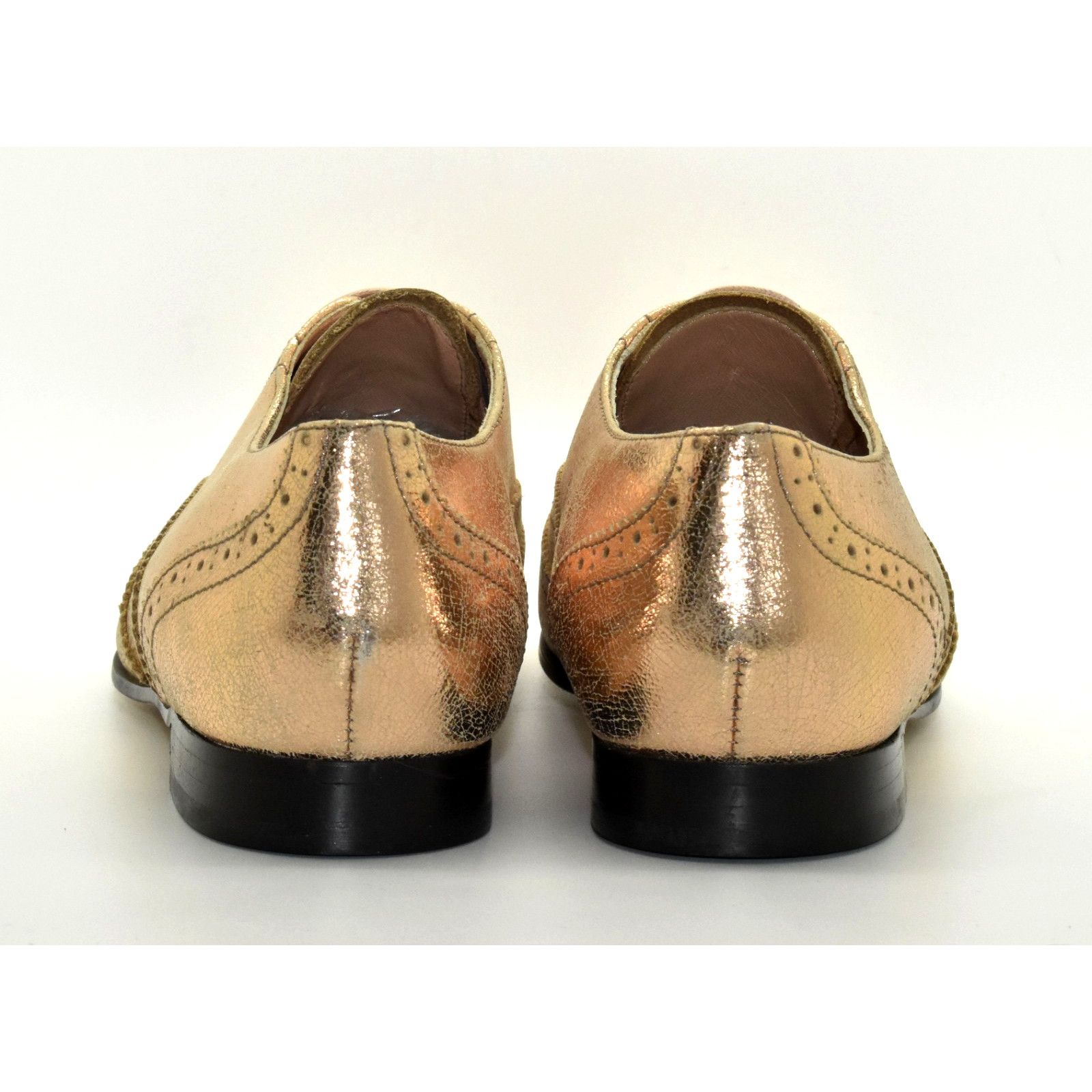 J.Crew NWOB J CREW Cracked Leather Wingtip Oxford Shoes Size 8.5 Size US 8.5 / IT 38.5 - 4 Thumbnail