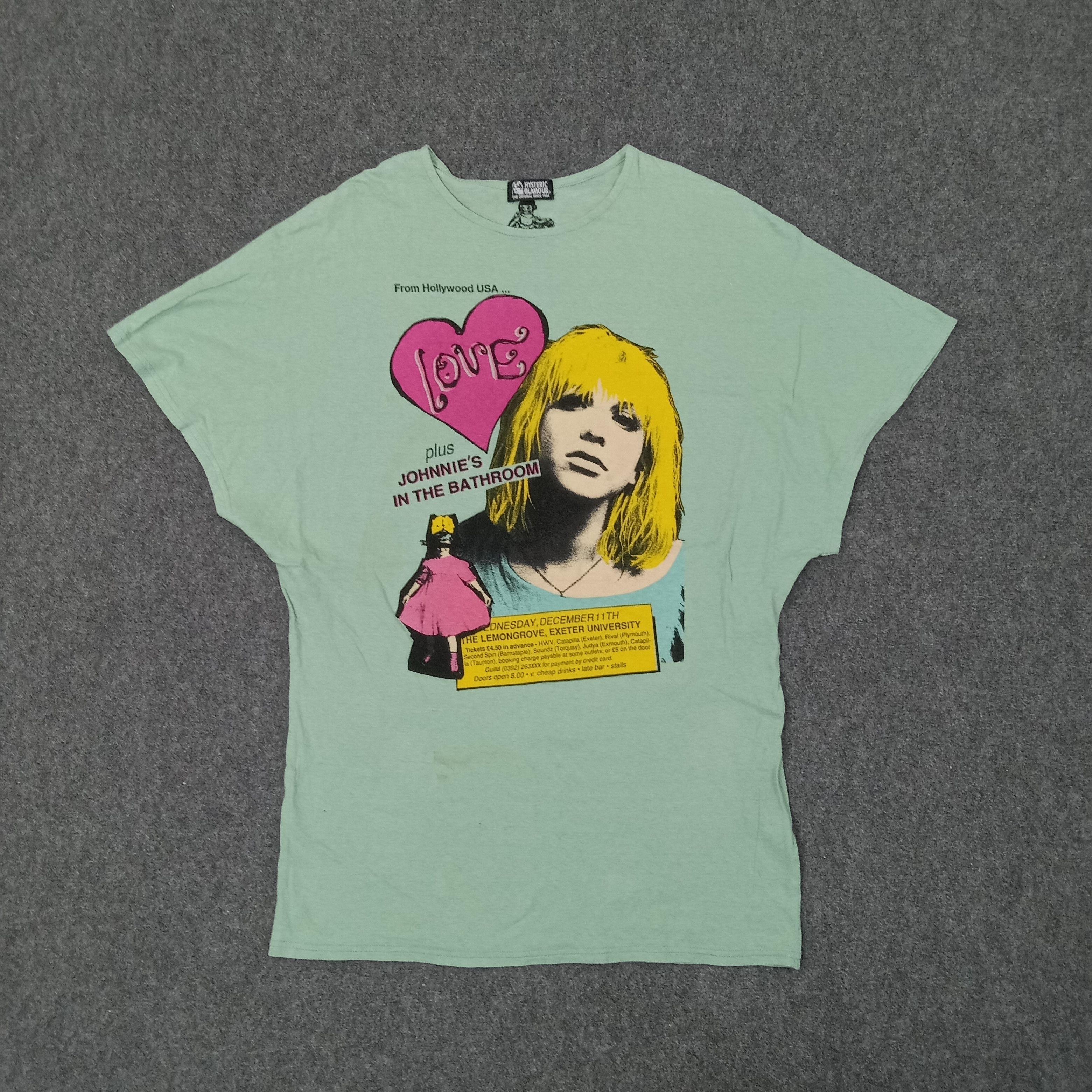 Hysteric Glamour HYSTERIC GLAMOUR Japanese Fashion Brand Tshirt C249N16 Size M / US 6-8 / IT 42-44 - 1 Thumbnail