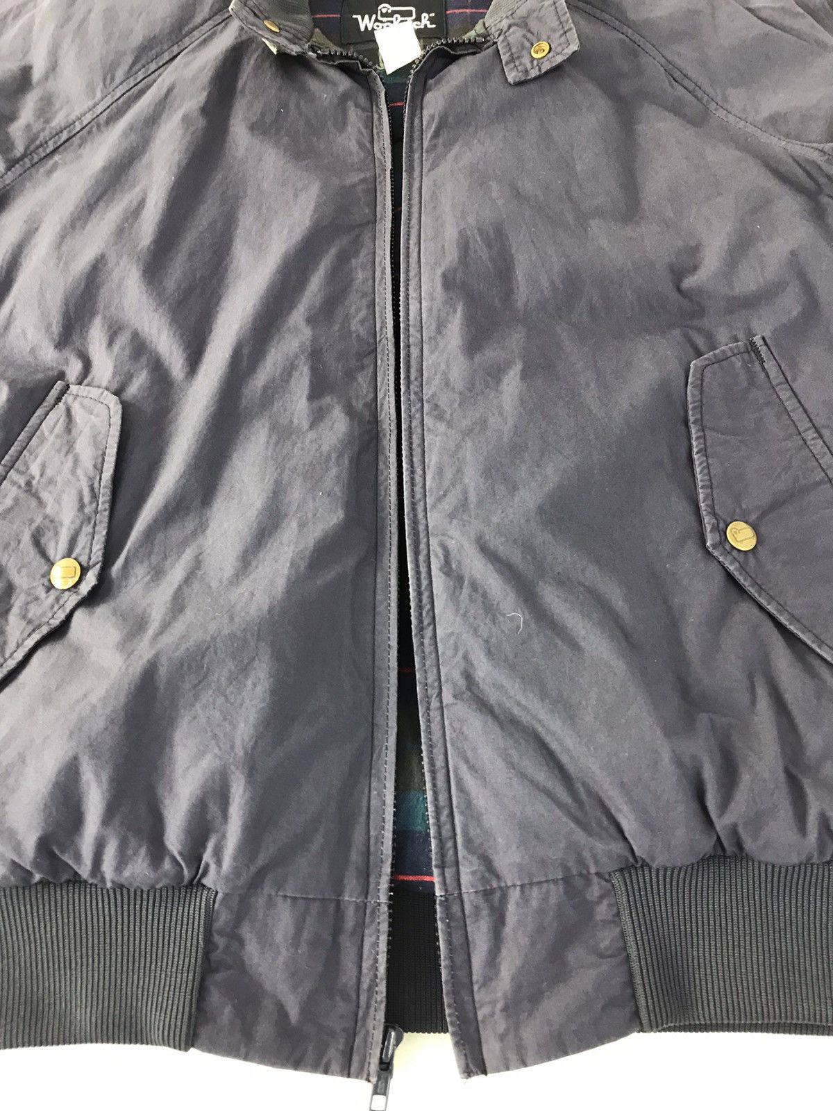 Vintage Vintage Wollrich Bomber Jacket Double Pocket Zipper Size US L / EU 52-54 / 3 - 7 Thumbnail