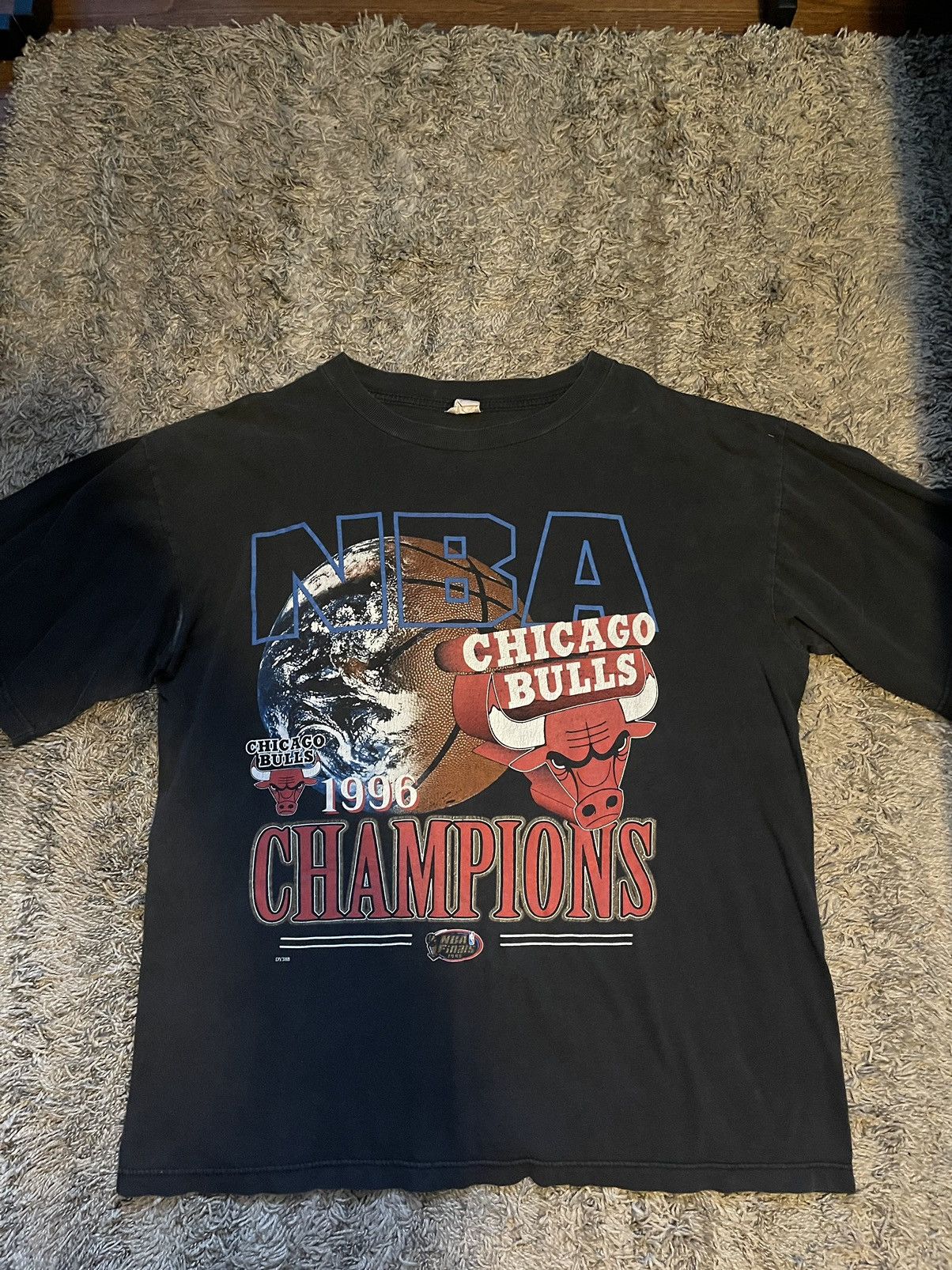 Chicago Bulls × Logo 7 × Vintage Vintage NBA Finals Chicago