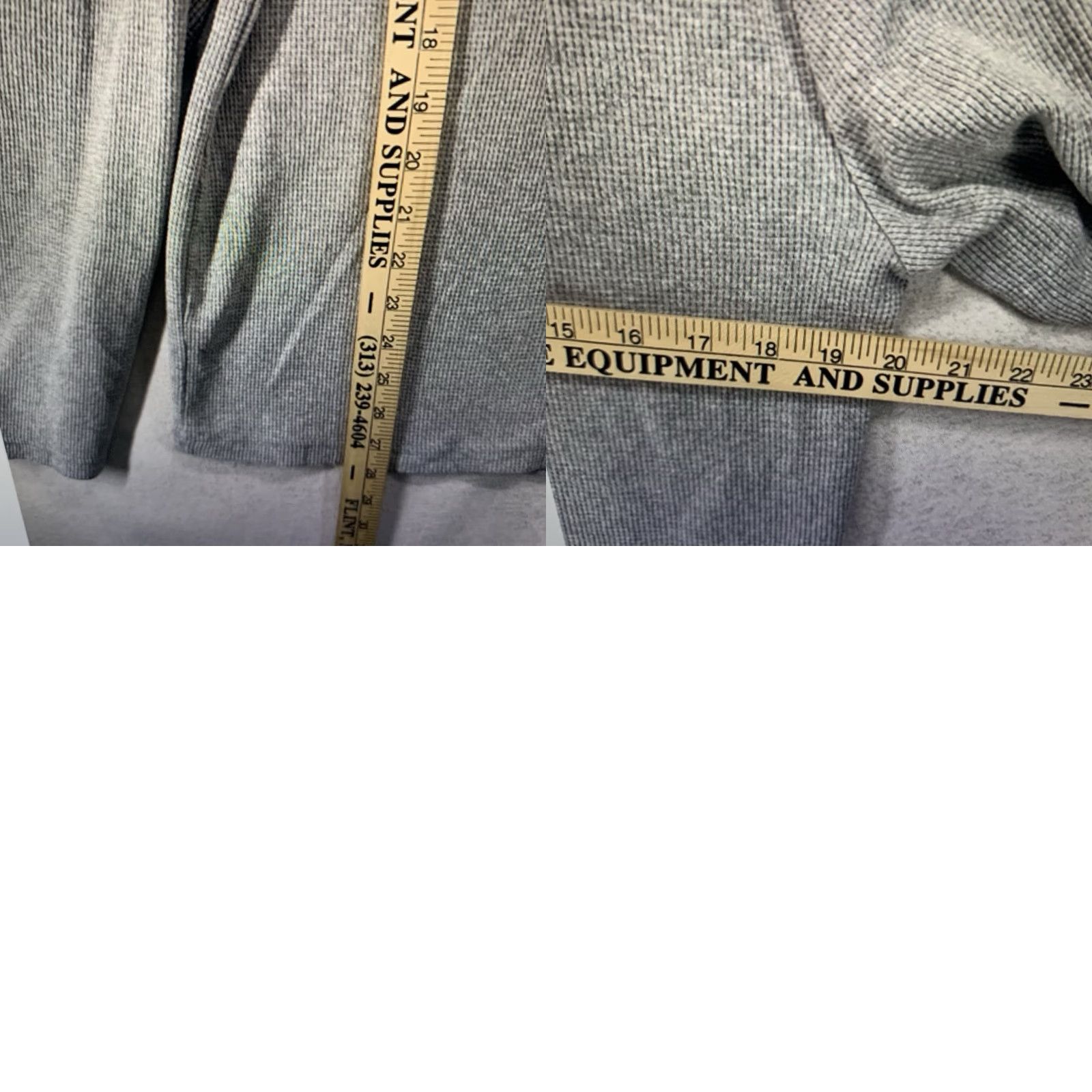 Lucky Brand VINTAGE Lucky Brand Thermal Shirt Men XL Henley Long Sleeve 90s Outdoor Logo Gray Size US XL / EU 56 / 4 - 8 Thumbnail