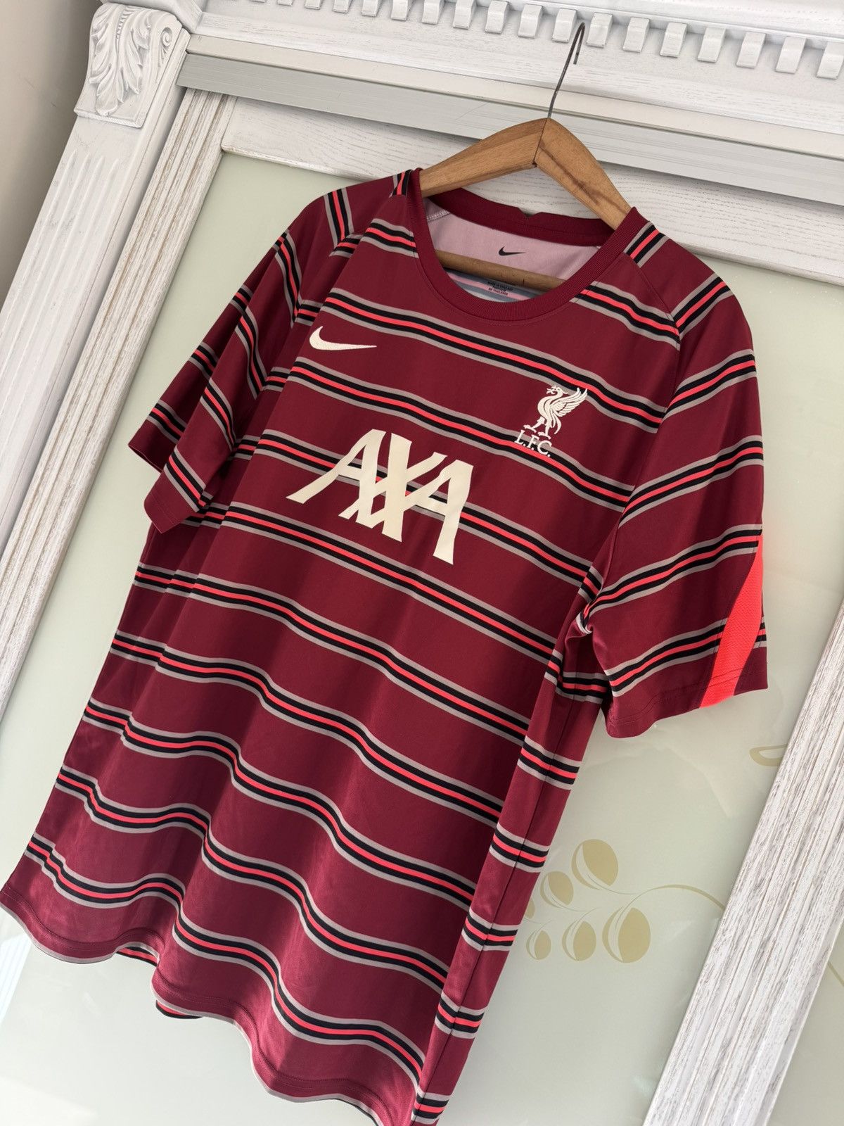 Nike Liverpool 2021-2022 Soccer Training Jersey Football Shirt Size US XXL / EU 58 / 5 - 3 Thumbnail