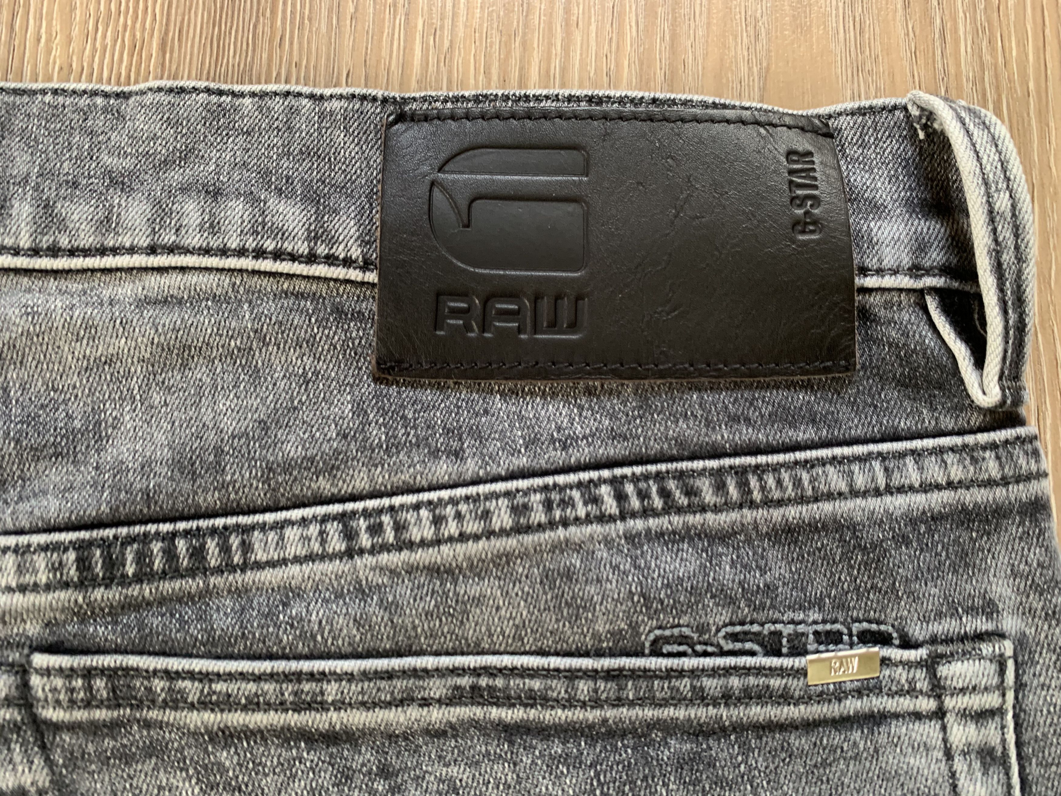 G-Star G-Star Raw 3301 Regular Tapered Grey Jeans Size US 36 / EU 52 - 7 Thumbnail