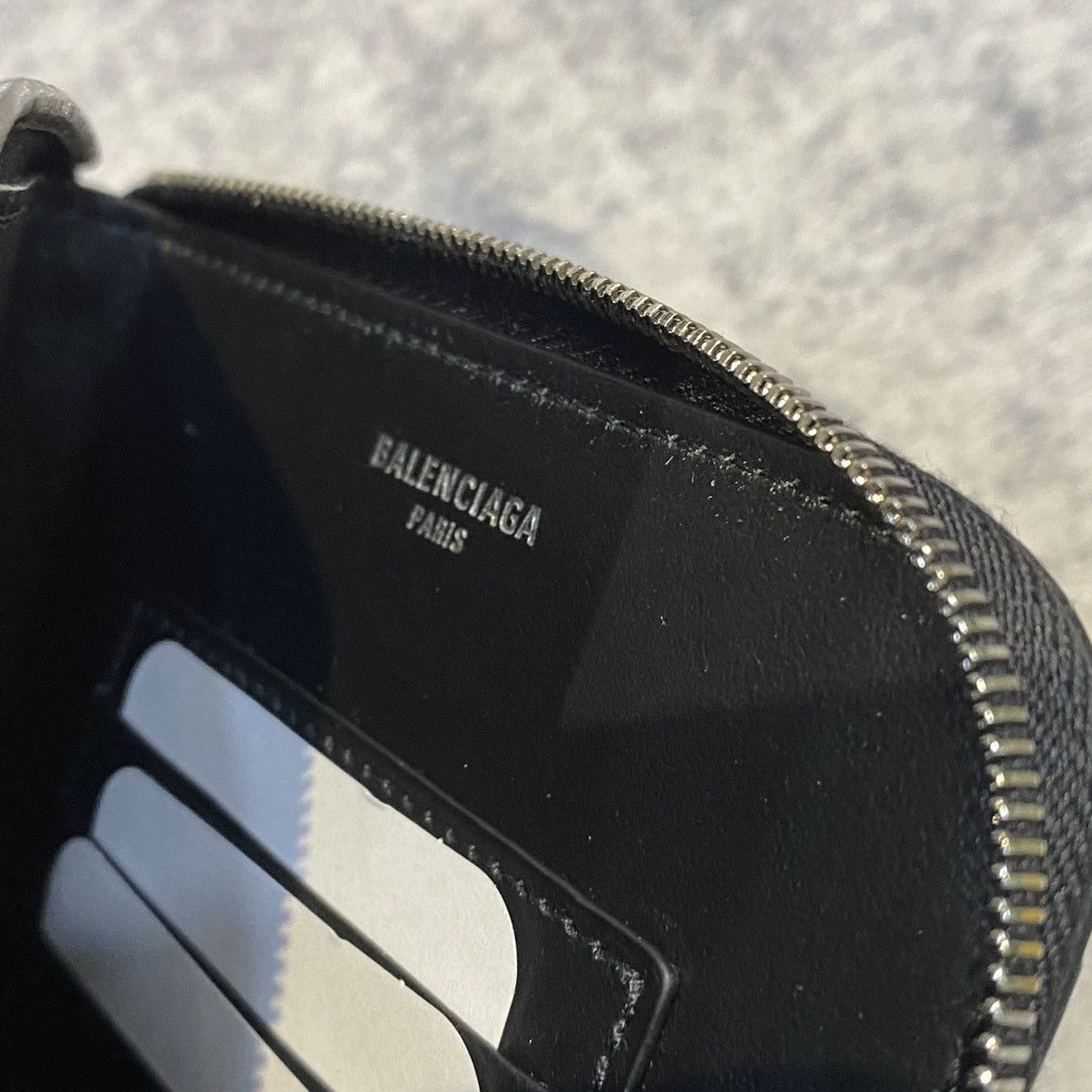 Balenciaga BALENCIAGA Men's Passport Phone Holder In Passport BLUE Size ONE SIZE - 6 Thumbnail