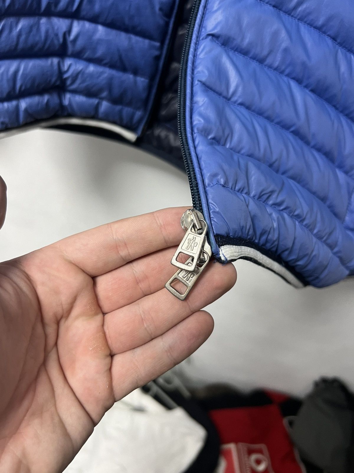 Moncler Moncler Puffer Jacket Blue Size US S / EU 44-46 / 1 - 18 Thumbnail