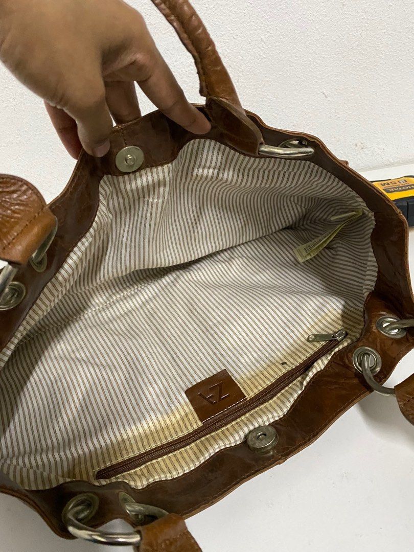 Zara Zara Leather Bag Size ONE SIZE - 10 Thumbnail
