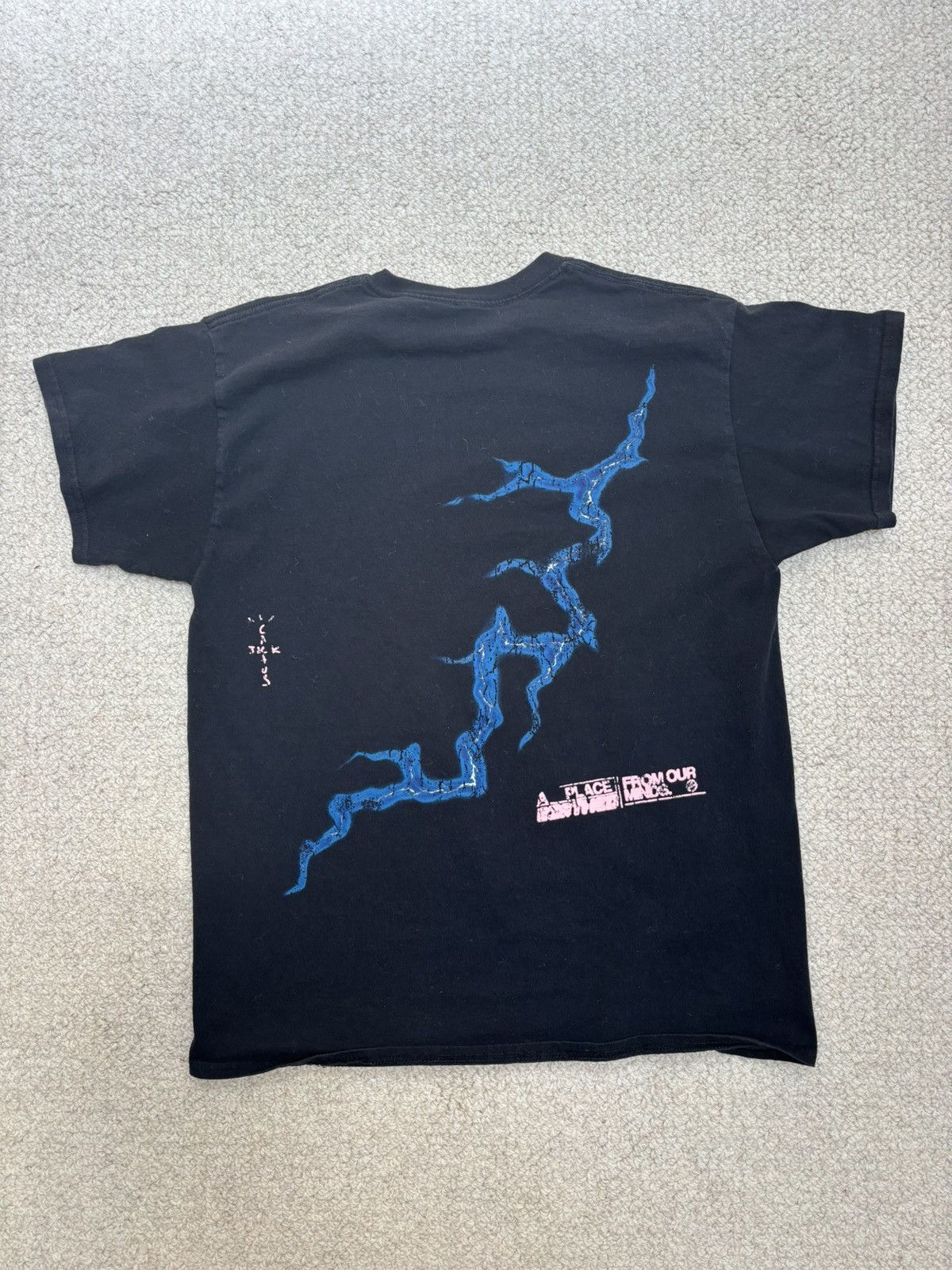 Other Travis Scott X Fragment Danger T-Shirt Size US M / EU 48-50 / 2 - 2 Thumbnail