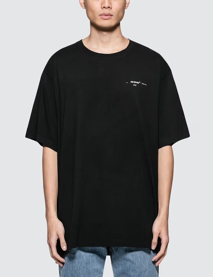 Off-White Black Painting Arrows Oversized T-Shirt Size US S / EU 44-46 / 1 - 3 Thumbnail