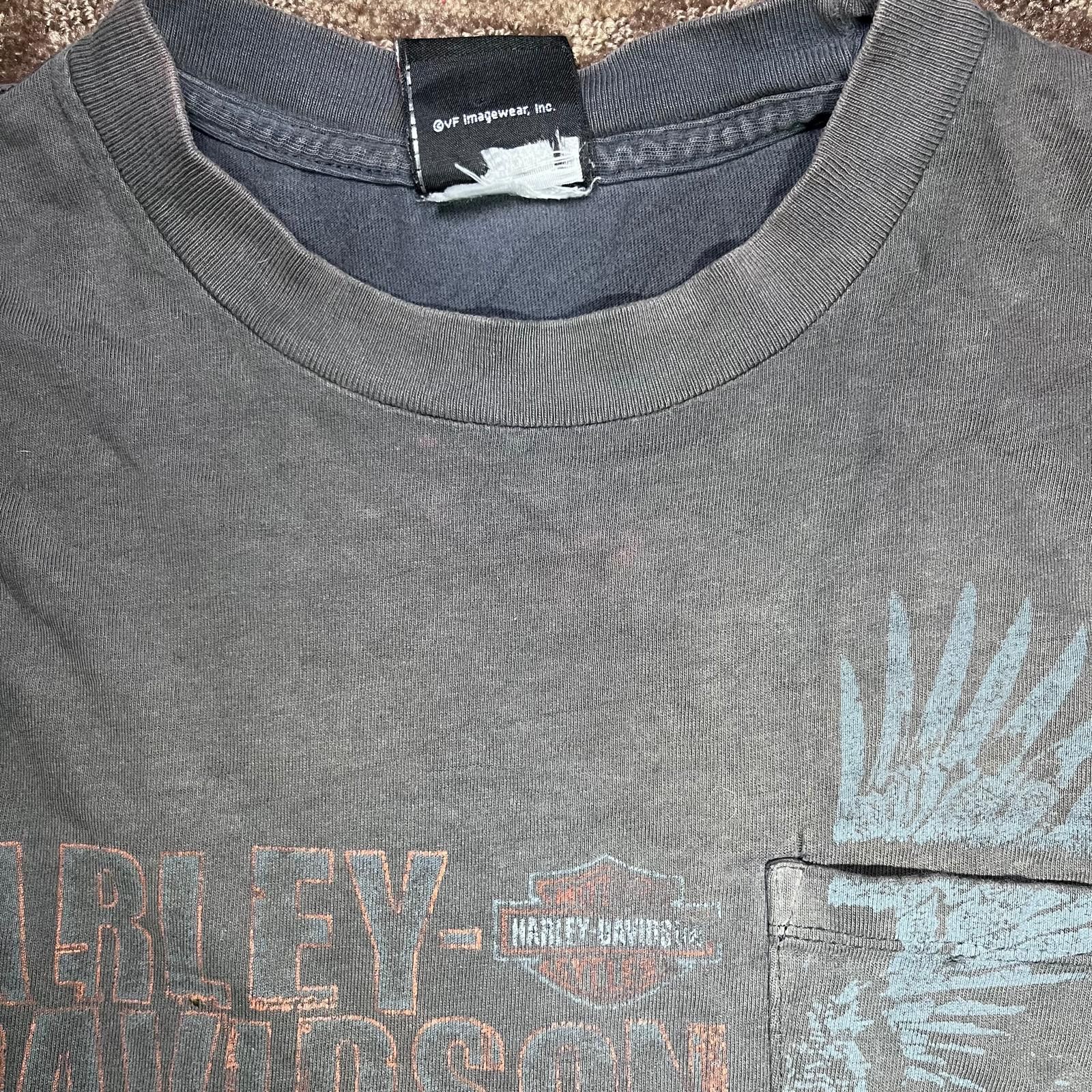 Harley Davidson 🦅 Harley-Davidson “Wichita Kansas Eagle Fade” – Size XL Size XL / US 12-14 / IT 48-50 - 4 Thumbnail