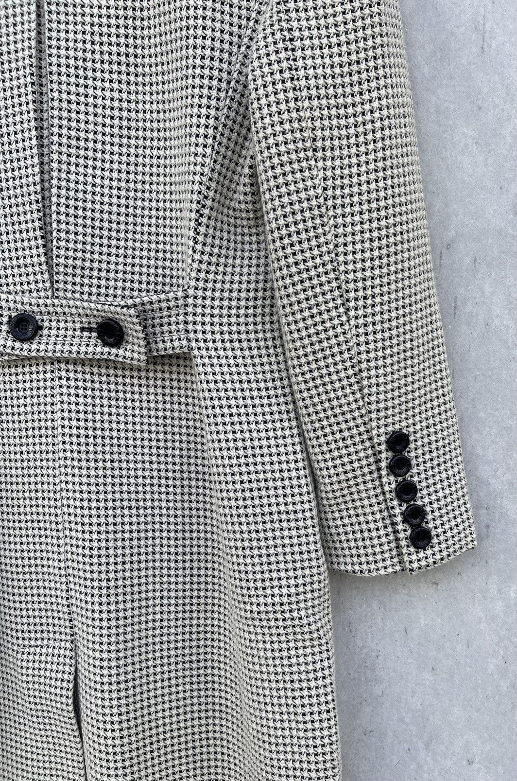 Givenchy Givenchy Women's Houndstooth Pattern Single-breasted Coat Size M / US 6-8 / IT 42-44 - 10 Thumbnail