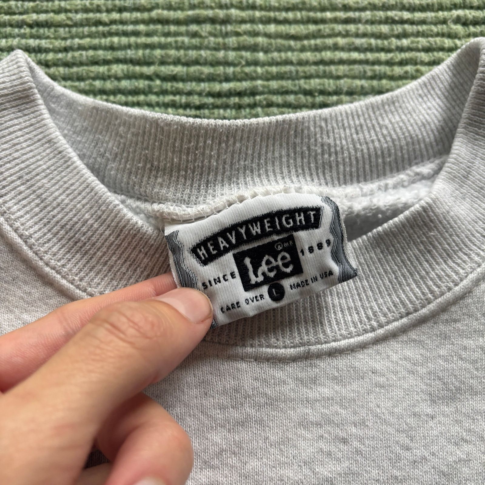 Lee × Vintage Vintage 1990s Boston massachusetts sweatshirt size large Size US L / EU 52-54 / 3 - 3 Thumbnail