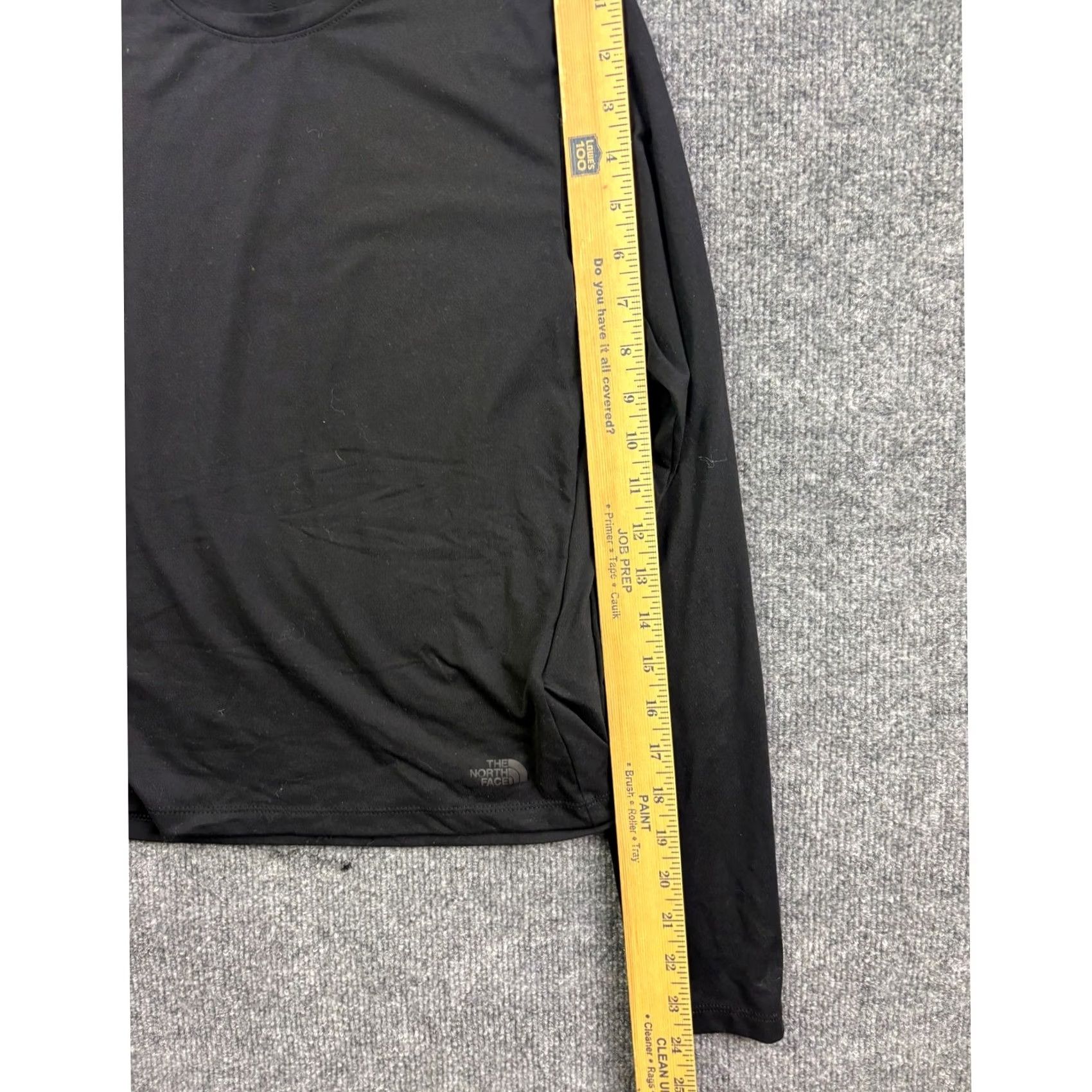 The North Face The North Face FlashDry Long Sleeve Shirt Womens S Black Athletic Top Size S / US 4 / IT 40 - 4 Thumbnail