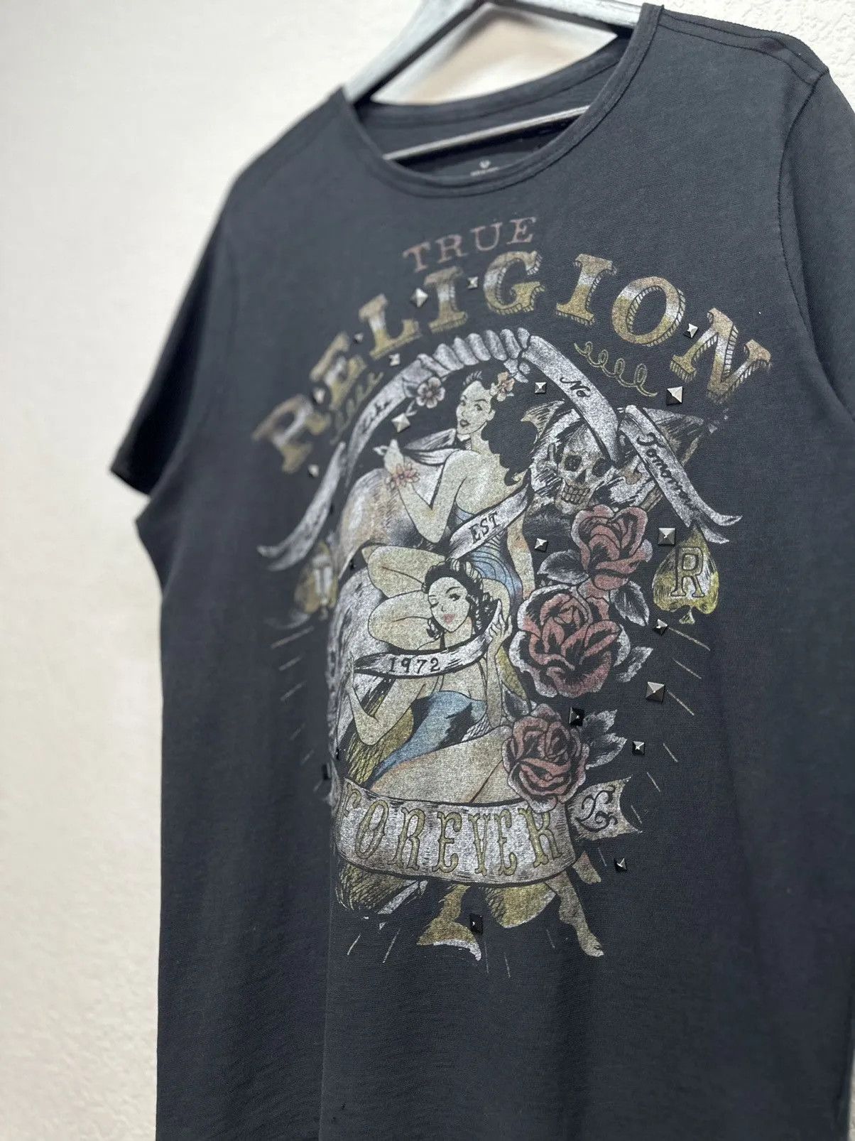 Affliction Vintage True Religion USA T-shirt Y2K streetwear Japan Size US XL / EU 56 / 4 - 5 Thumbnail