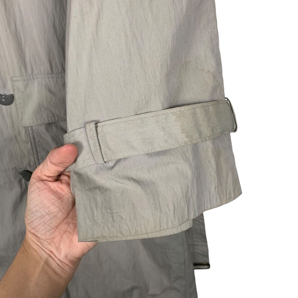 Japanese Brand Ambrosiano Milano Double Breasted Trench Coat Size US M / EU 48-50 / 2 - 14 Thumbnail