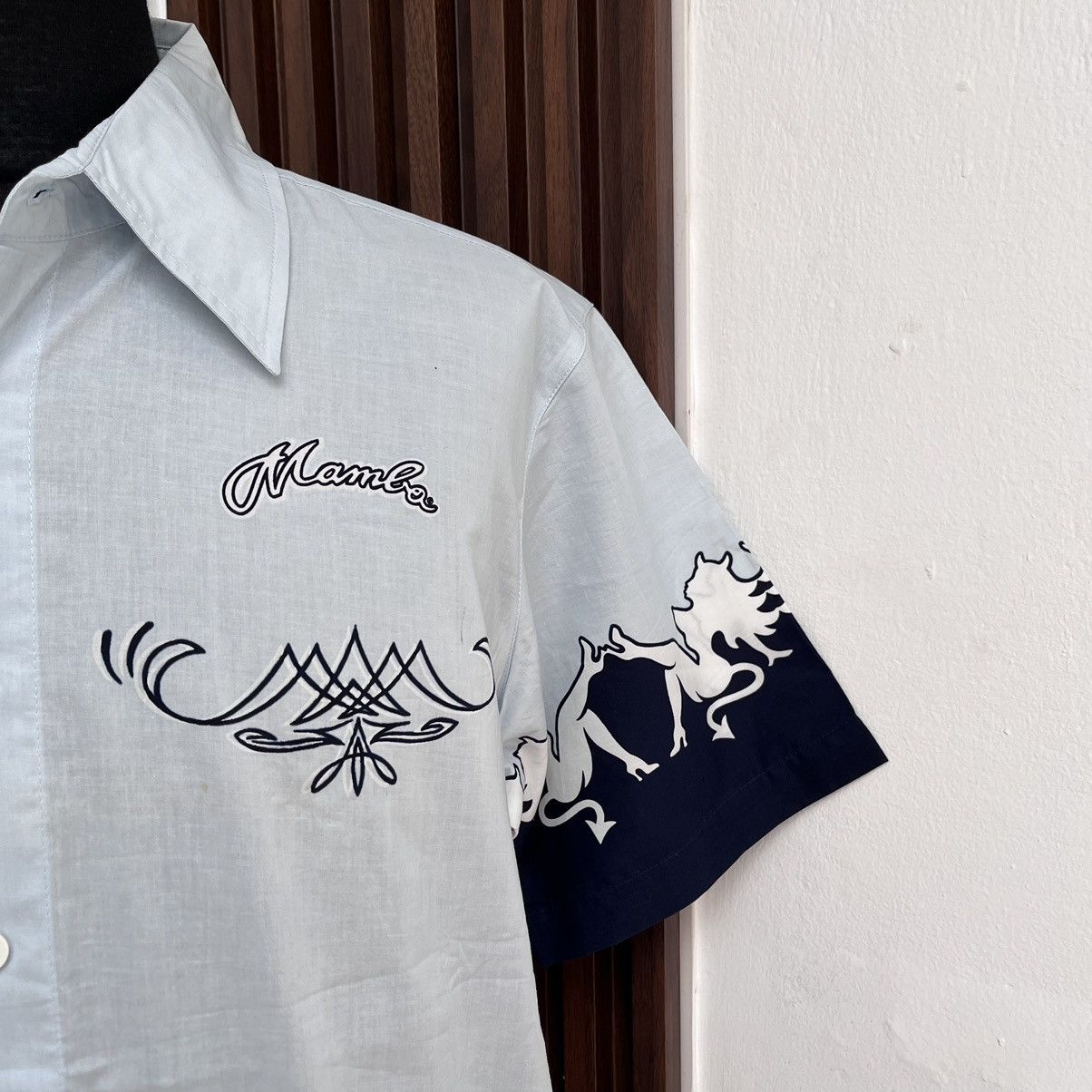 Mambo Surf Style Mambo Shirt Cotton "DEVIL WOMAN" Never Worn Size US M / EU 48-50 / 2 - 5 Thumbnail
