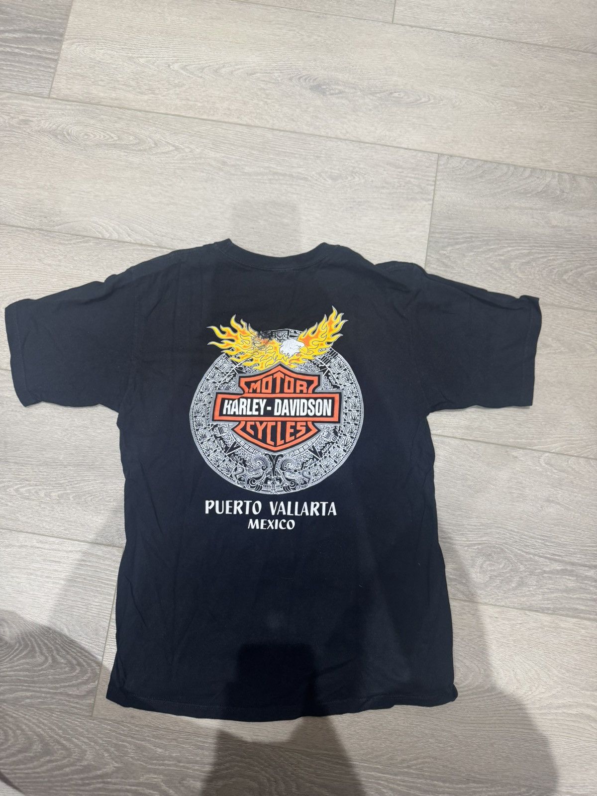 Harley Davidson × Vintage Vintage Baggy Harley Davidson Mexico Tee Size US M / EU 48-50 / 2 - 4 Thumbnail