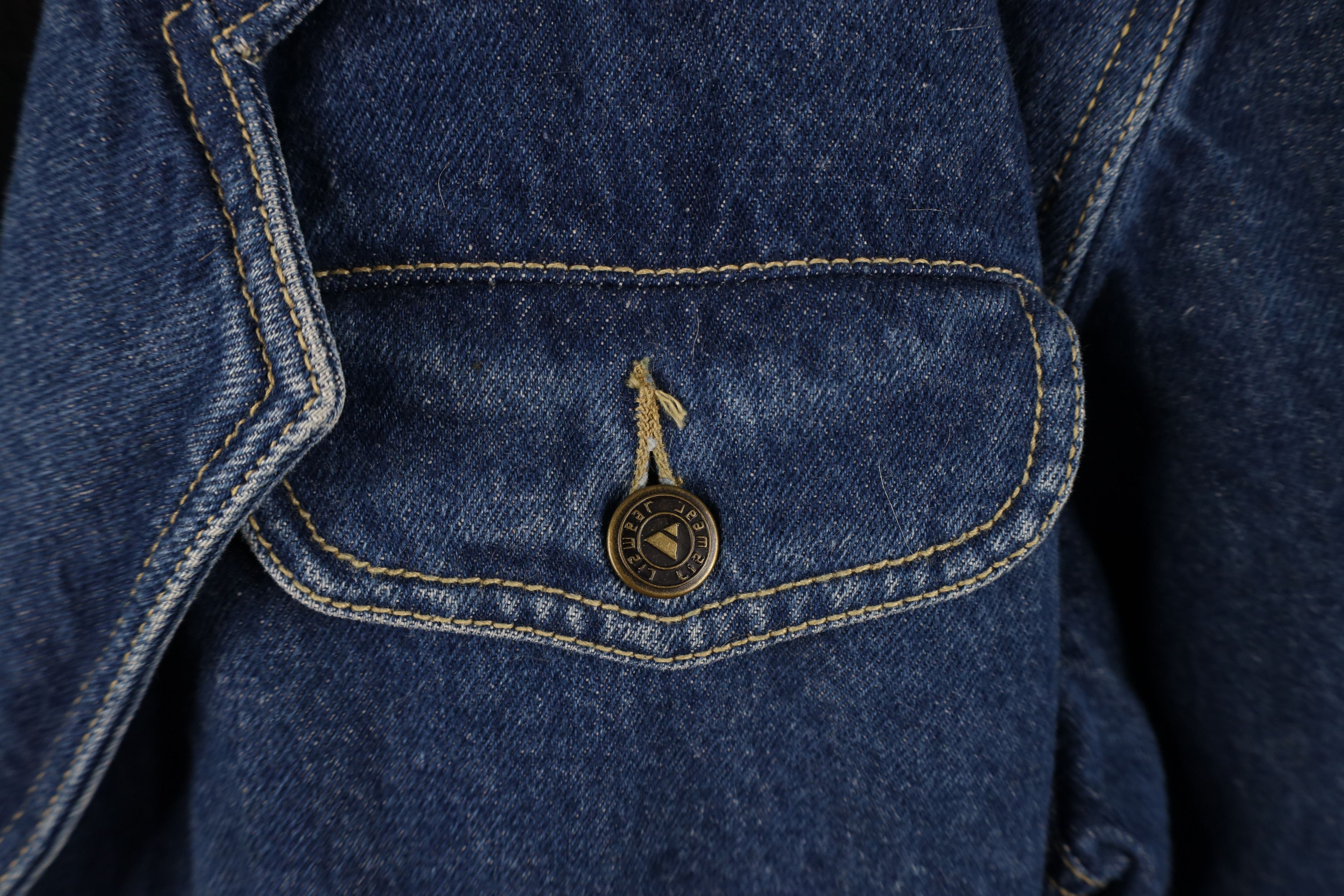 Vintage Vintage 90s Streetwear Denim Jean Blazer Jacket Blue Cotton Size M / US 6-8 / IT 42-44 - 4 Thumbnail