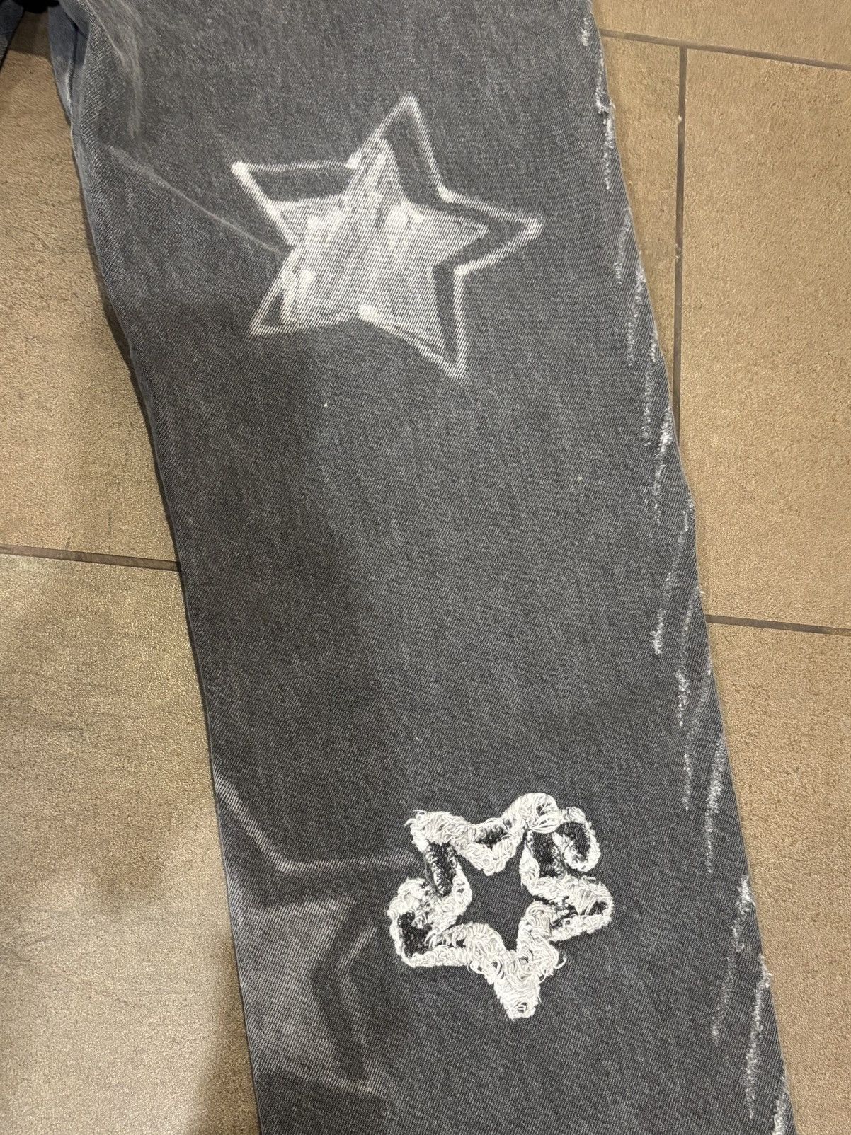 Undercover Y2K star patch Japanese denim Size US 30 / EU 46 - 4 Thumbnail